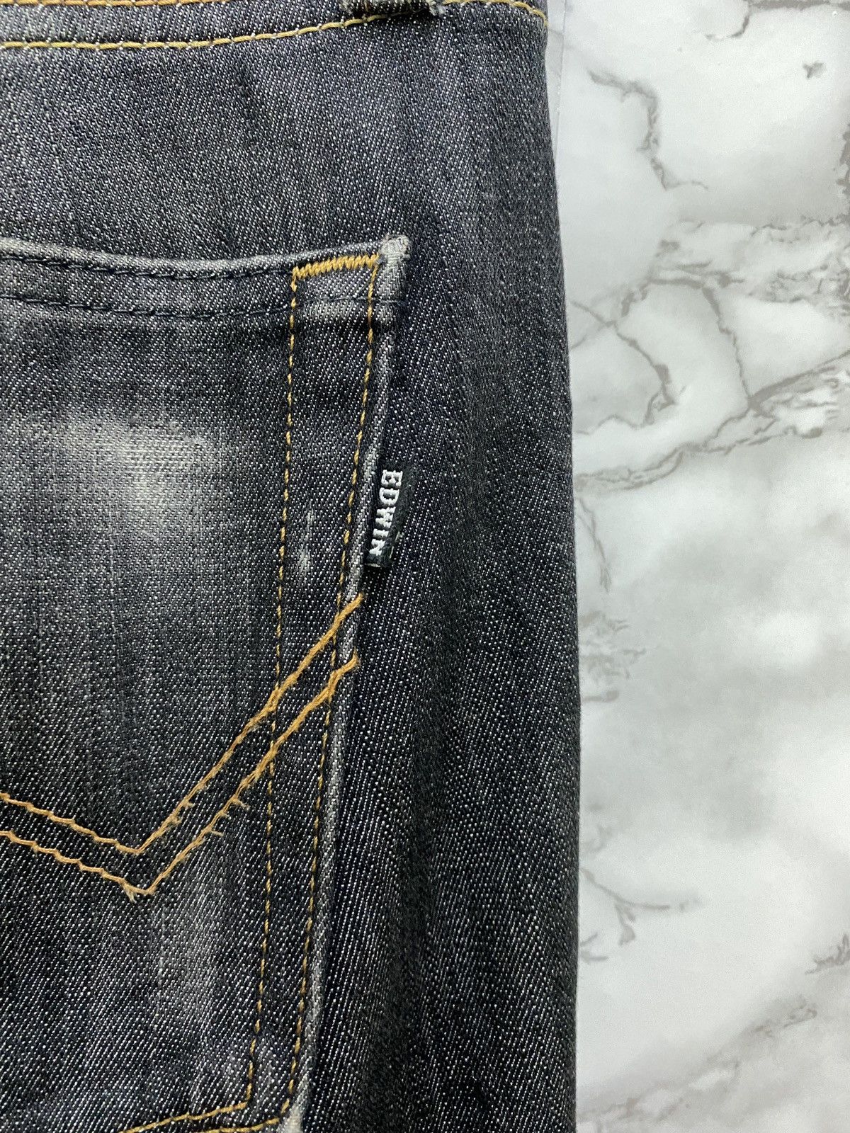 Edwin × Japanese Brand 🔥EDWIN WILD FIRE Distressed Denim Jeans Size US 32 / EU 48 - 14 Thumbnail