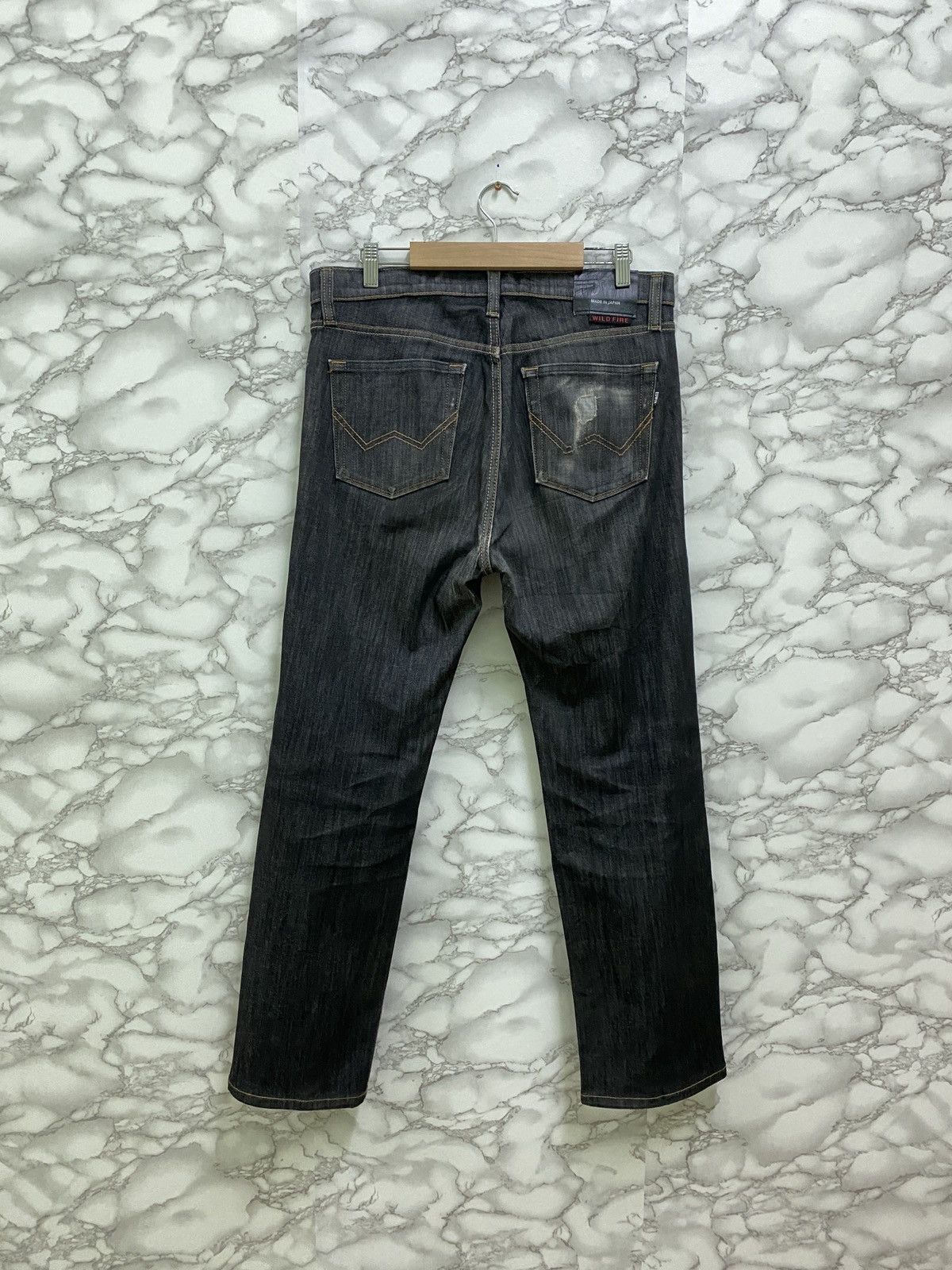 Edwin × Japanese Brand 🔥EDWIN WILD FIRE Distressed Denim Jeans Size US 32 / EU 48 - 2 Thumbnail