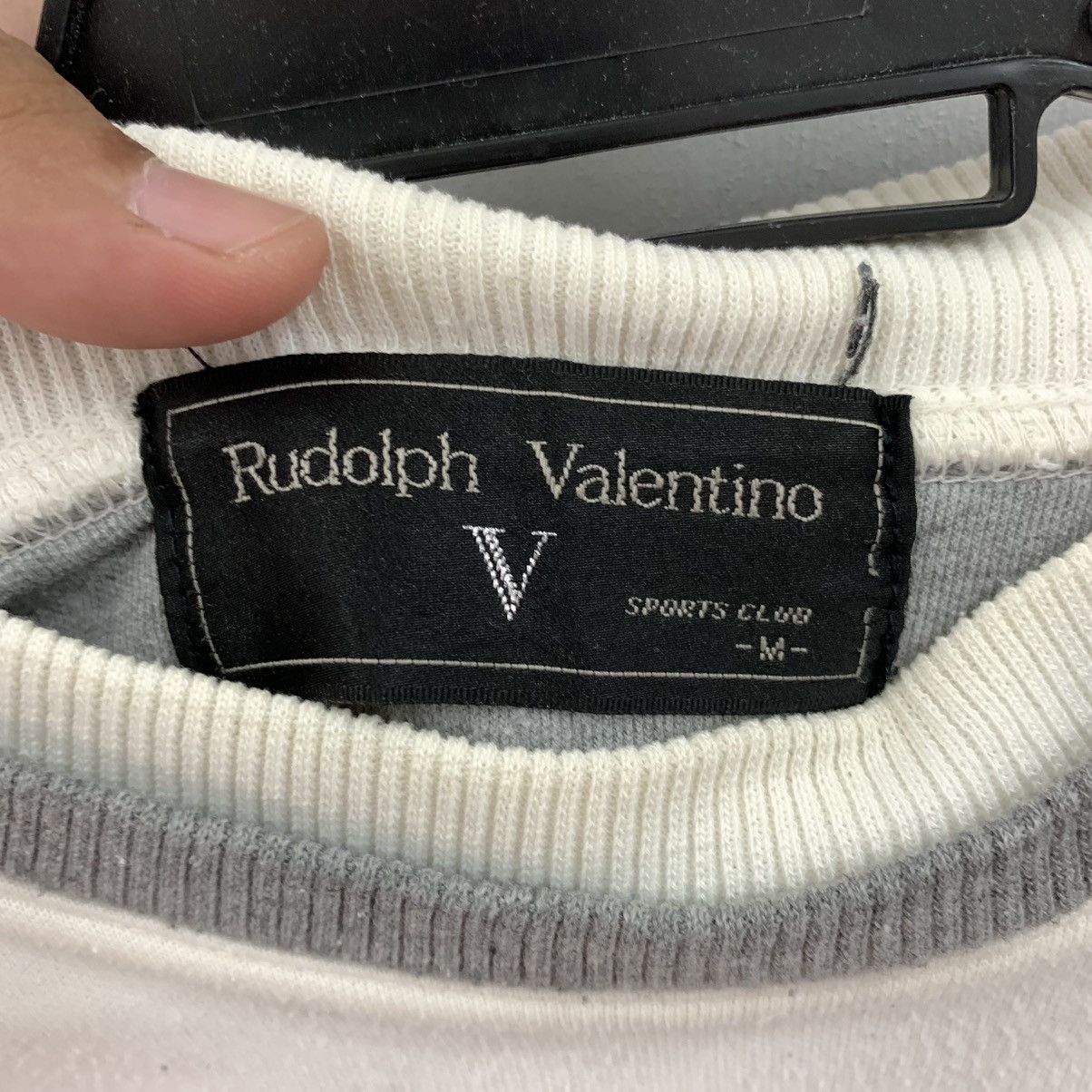 Valentino × Vintage Vintage Rudolph Valentino Pullover Sweatshirt Size US M / EU 48-50 / 2 - 3 Thumbnail