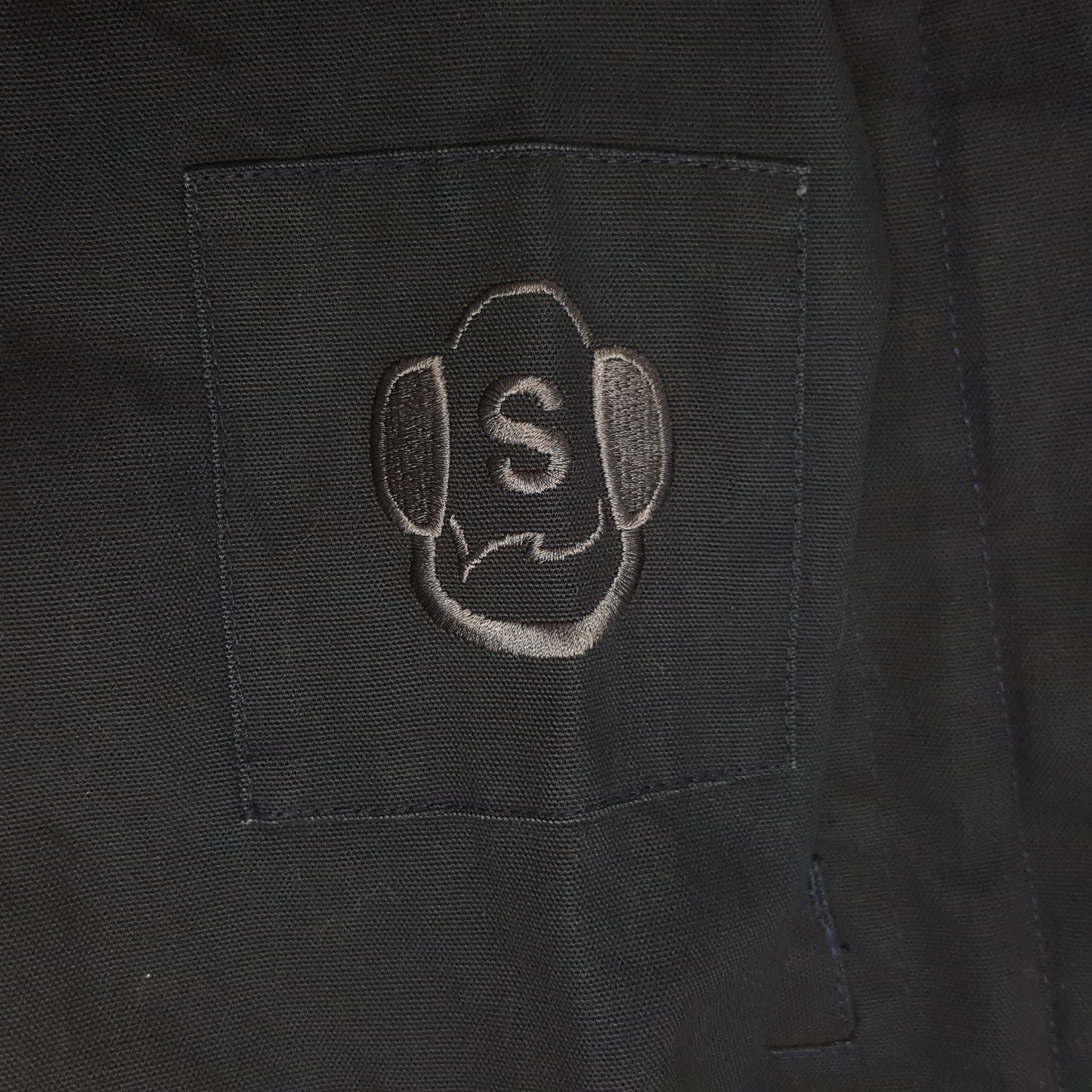 Stussy × Vintage Vintage Stussy Custom Big Logo Worker Jacket Size US XL / EU 56 / 4 - 10 Thumbnail