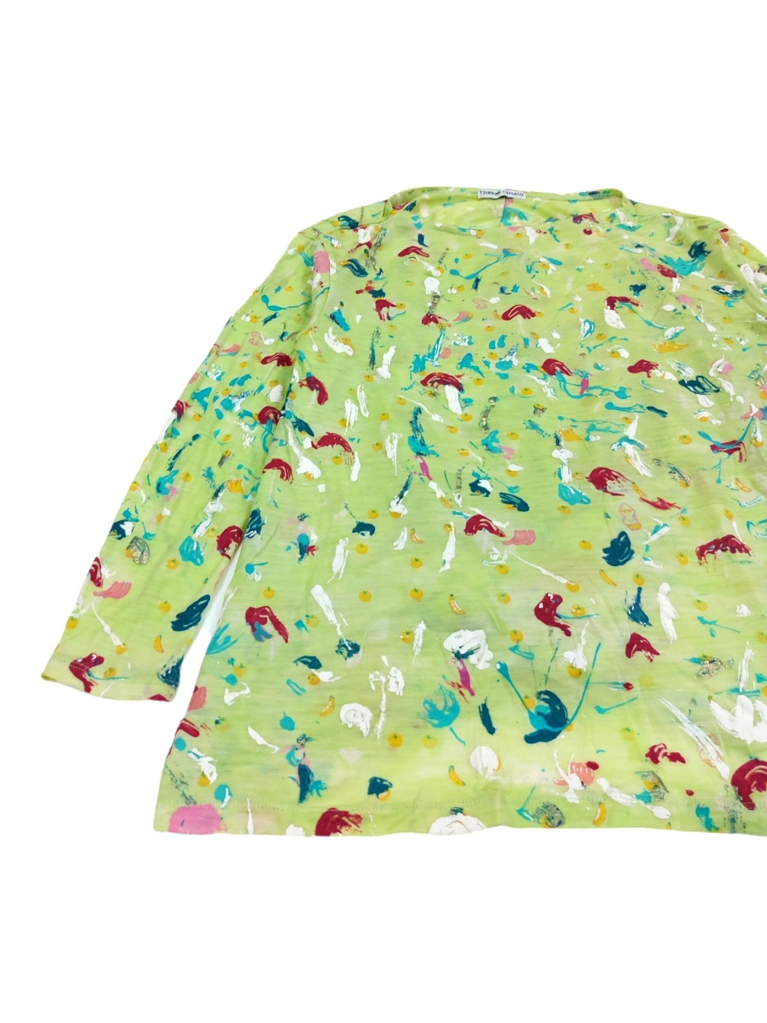 Designer × Issey Miyake × Tsumori Chisato RARE!TSUMORI CHISATO ISSEY MIYAKE AVANTGARDE PAINT SPLATTER Size M / US 6-8 / IT 42-44 - 4 Thumbnail