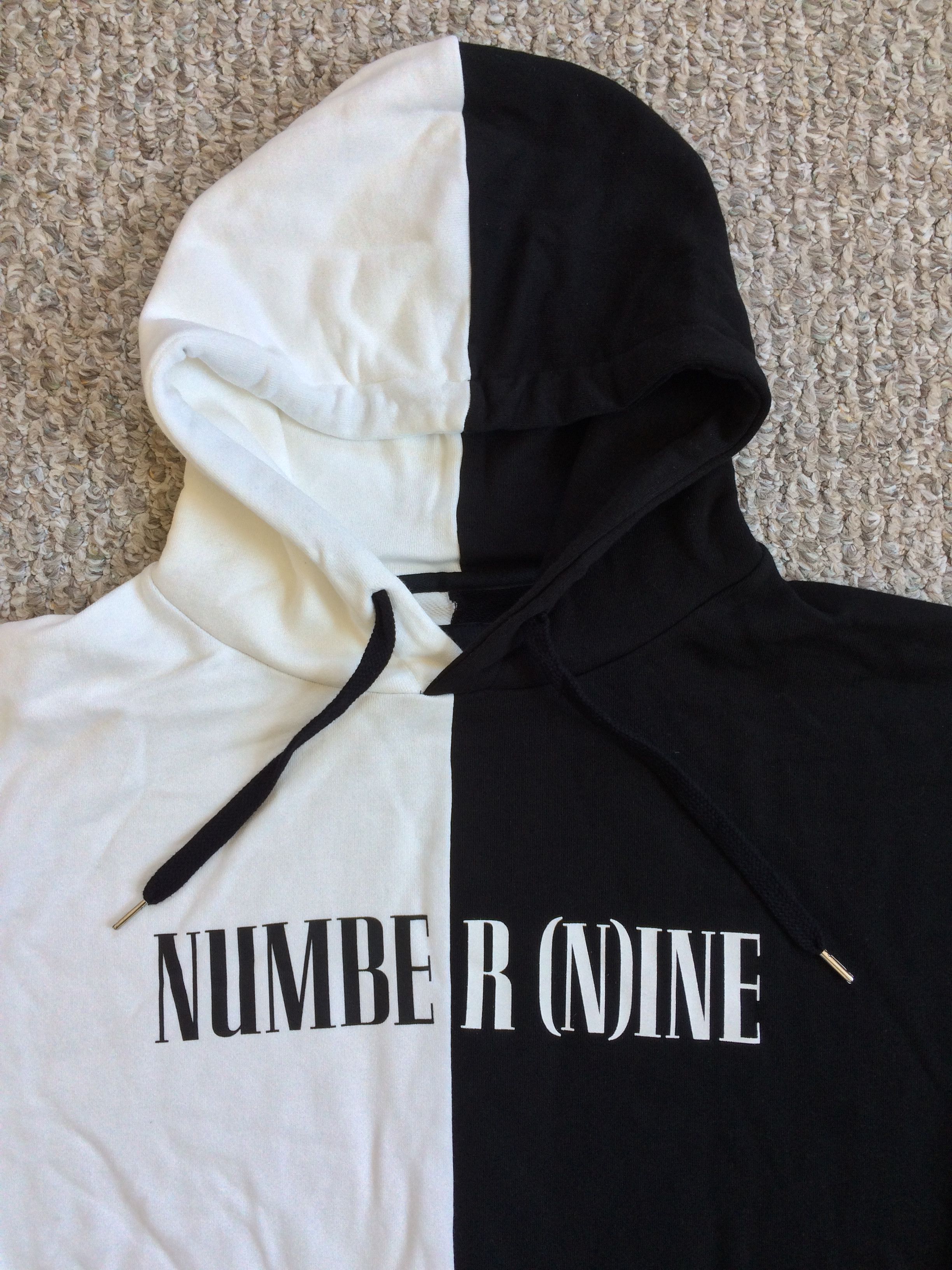 Number (N)ine Split Seam Number (N)ine Logo Hoodie Size US M / EU 48-50 / 2 - 2 Thumbnail