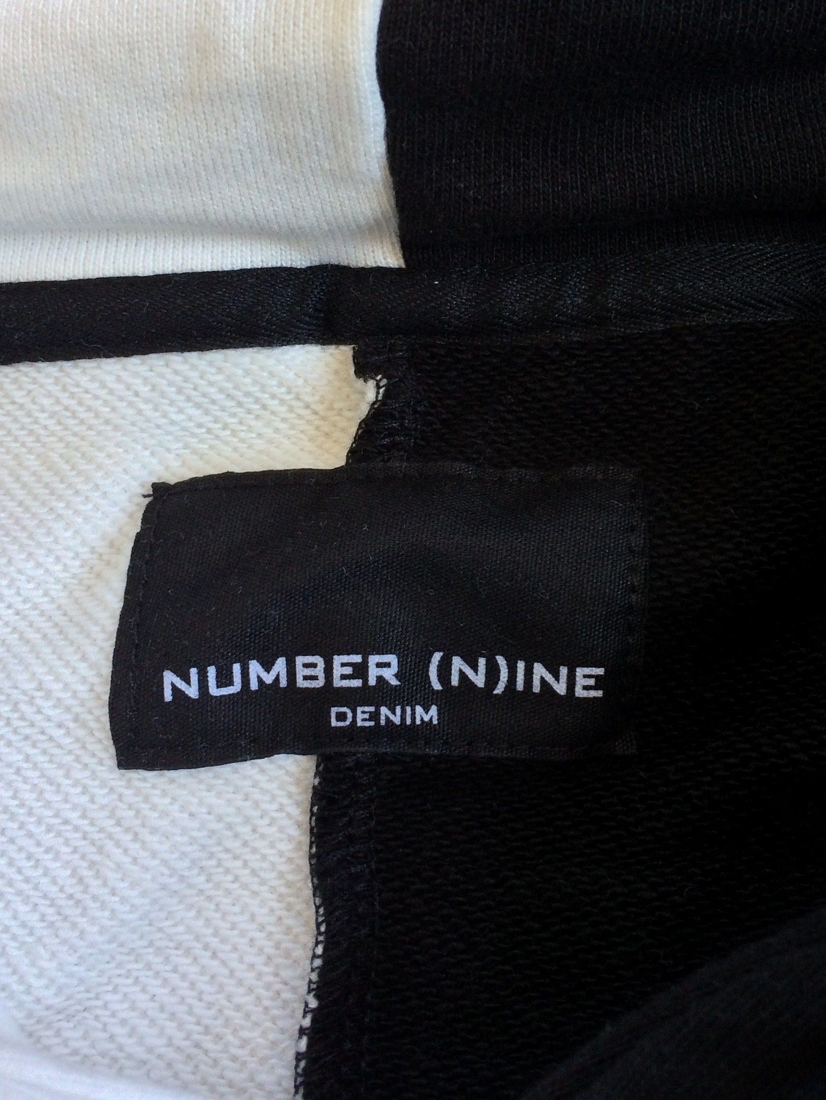 Number (N)ine Split Seam Number (N)ine Logo Hoodie Size US M / EU 48-50 / 2 - 3 Thumbnail