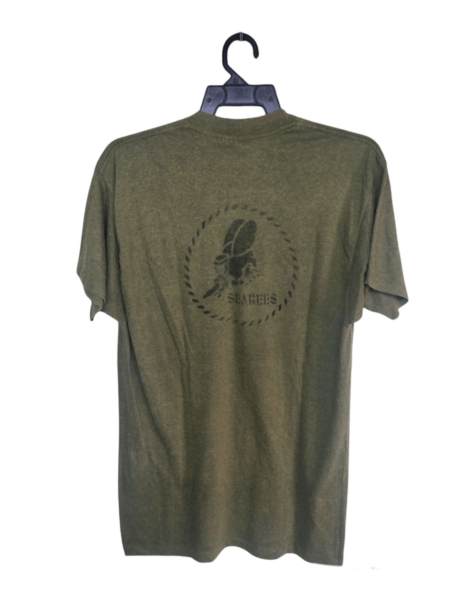 Vintage Vintage 80's seabees us navy shirt Size US M / EU 48-50 / 2 - 2 Thumbnail