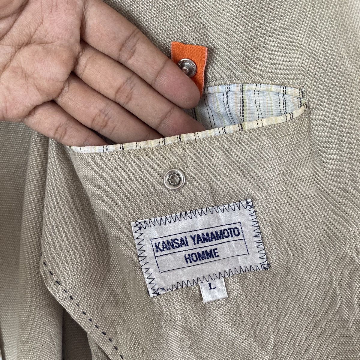 Japanese Brand 🔥LAST PRICE🔥 Kansai Yamamoto Homme Core Jacket Size US L / EU 52-54 / 3 - 10 Thumbnail