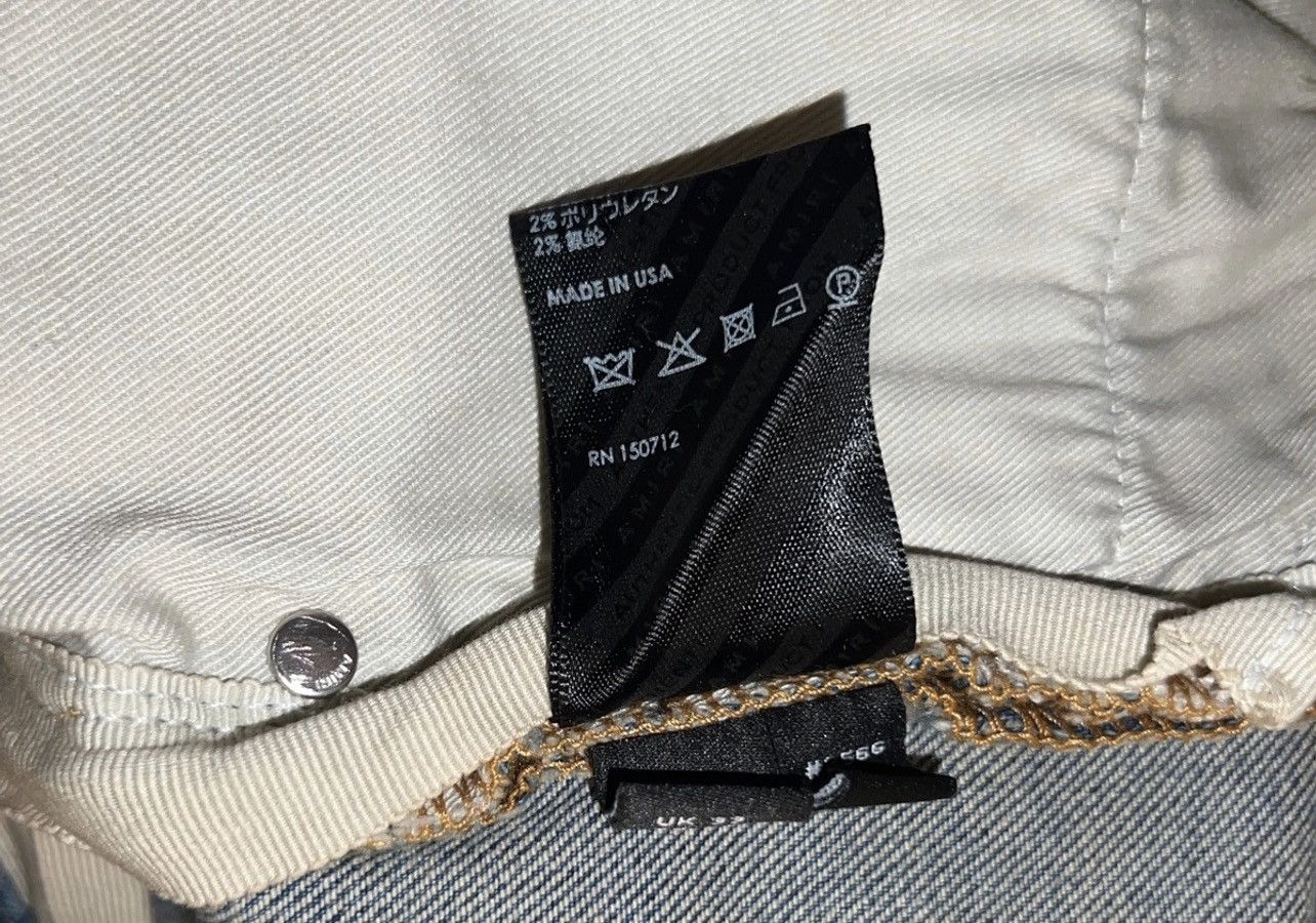 Amiri Amiri Bandana star patch jeans Size US 33 - 7 Thumbnail
