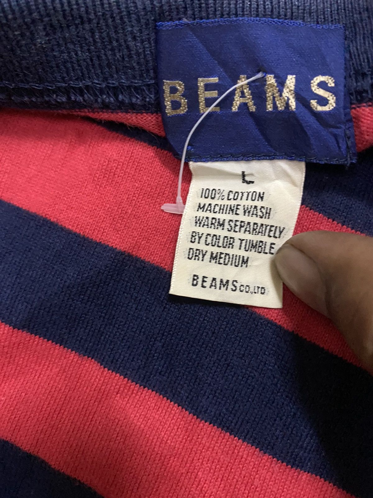 Beams Plus Vintage Beams Kurt Cobain Stripe Shirt Size US M / EU 48-50 / 2 - 5 Thumbnail