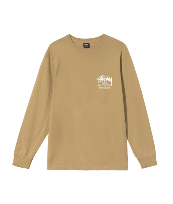 Stussy Stüssy DSM Los Angeles L/S Tee Khaki • L | Grailed