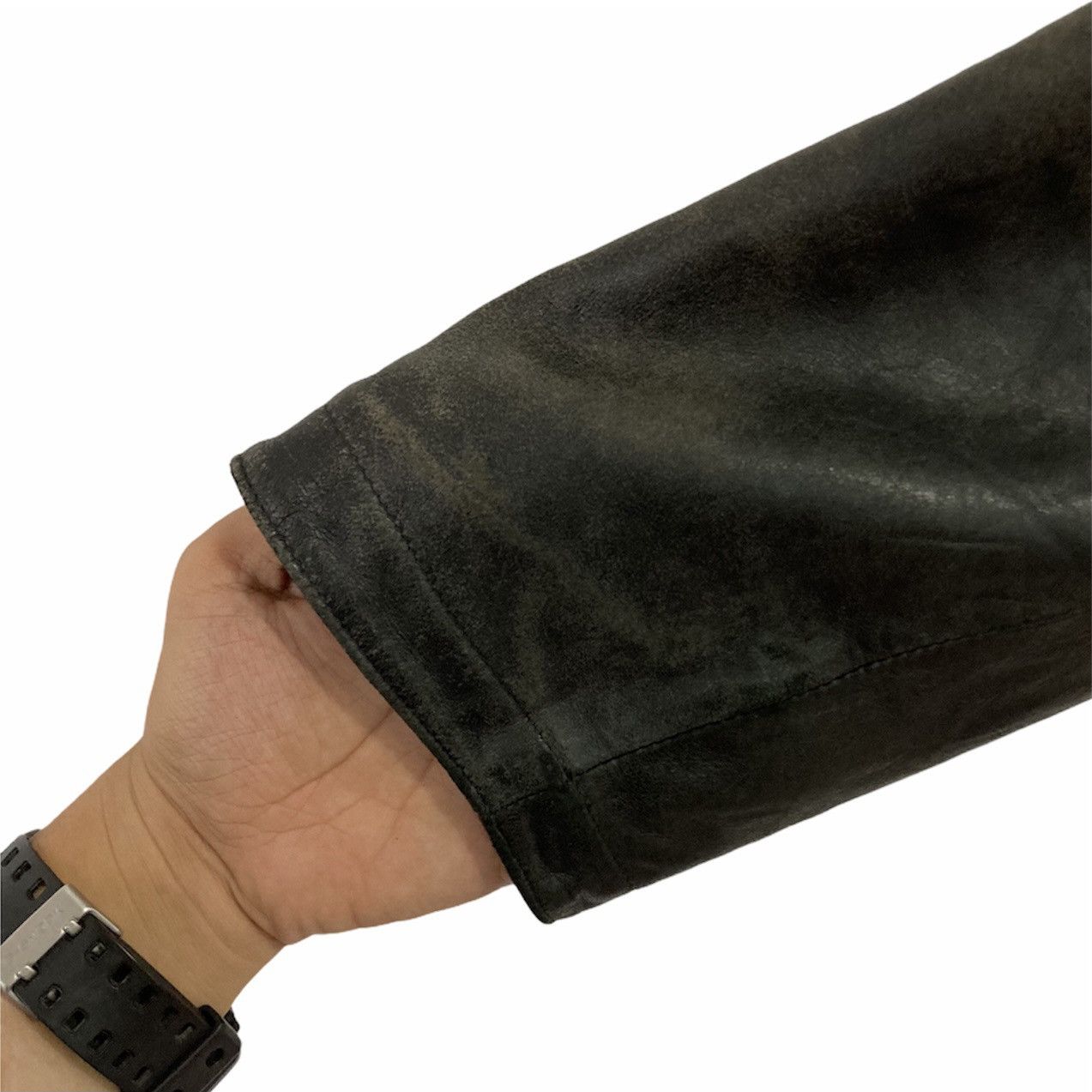 Other Dopio Italian Taste Leather Wear Long Jacket Size US S / EU 44-46 / 1 - 8 Thumbnail