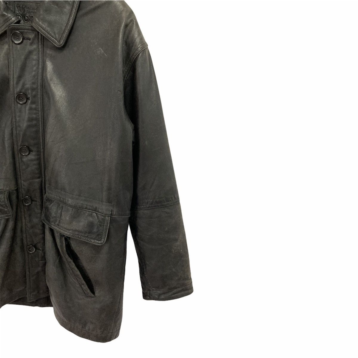 Other Dopio Italian Taste Leather Wear Long Jacket Size US S / EU 44-46 / 1 - 4 Thumbnail