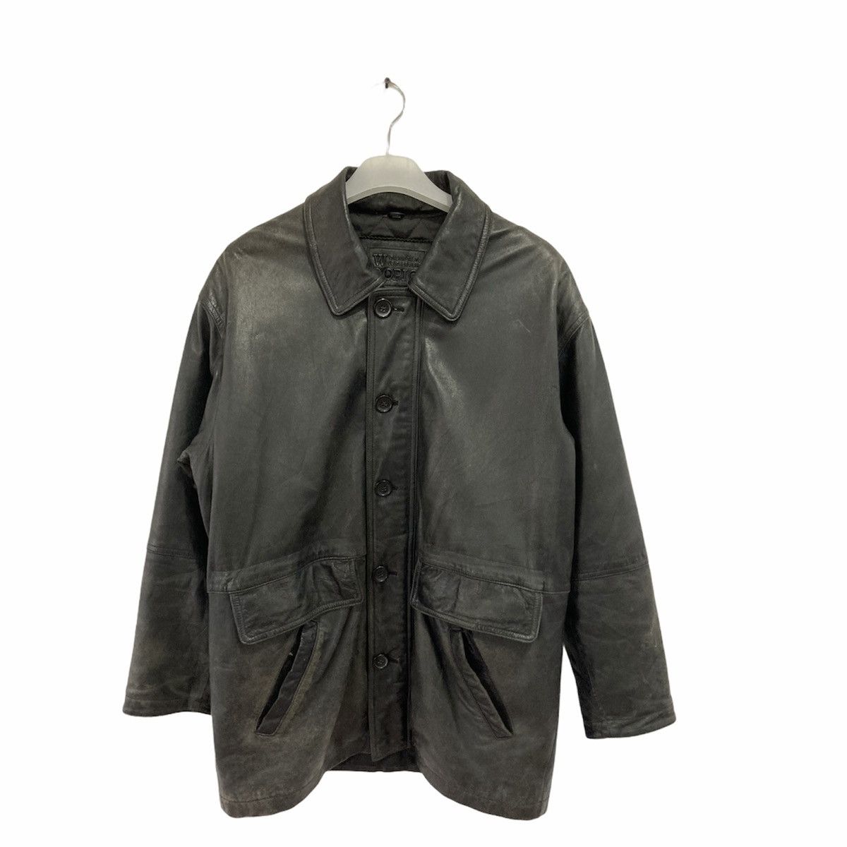 Other Dopio Italian Taste Leather Wear Long Jacket Size US S / EU 44-46 / 1 - 2 Thumbnail