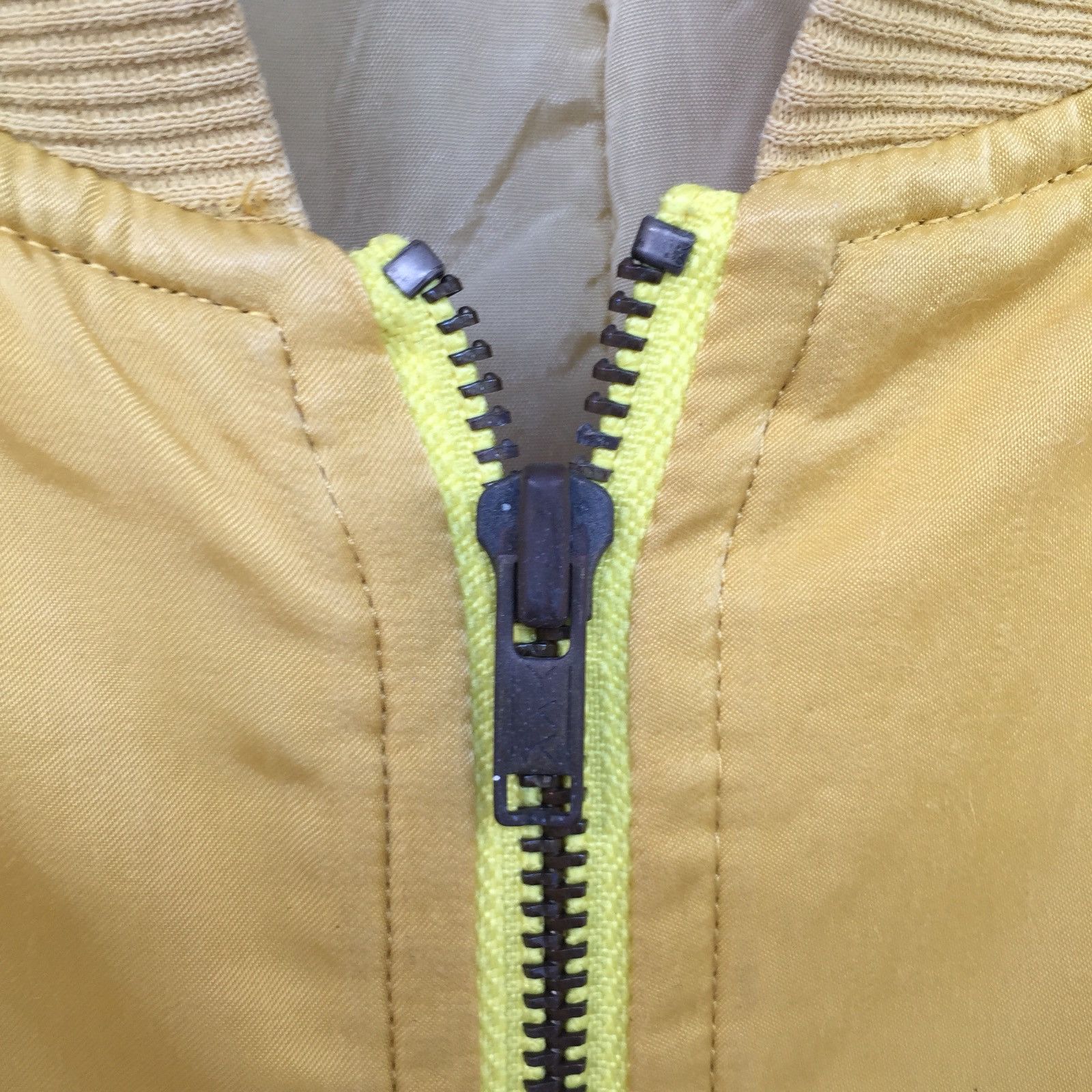 Lancel ARCHIVE🔥Lancel 1988 Col MA-1 Rayon Oversized Bomber Jacket Size US L / EU 52-54 / 3 - 5 Thumbnail