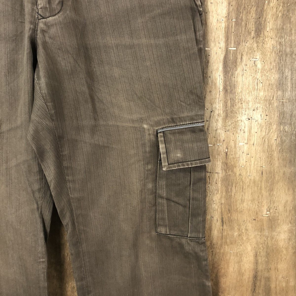 ABAHOUSE × Japanese Brand DLL AbaHouse Brown multipocket tactical cargo pants #090 Size US 31 - 7 Thumbnail