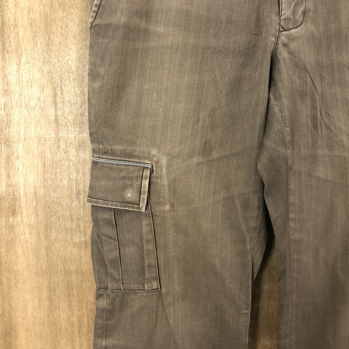 ABAHOUSE × Japanese Brand DLL AbaHouse Brown multipocket tactical cargo pants #090 Size US 31 - 6 Thumbnail