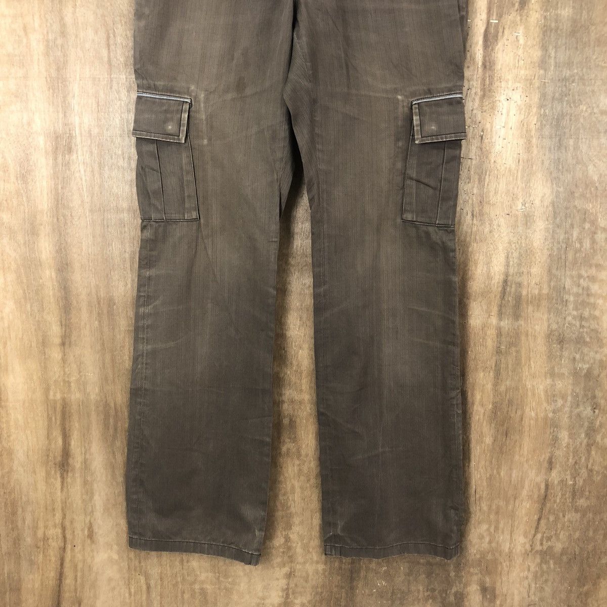 ABAHOUSE × Japanese Brand DLL AbaHouse Brown multipocket tactical cargo pants #090 Size US 31 - 3 Thumbnail