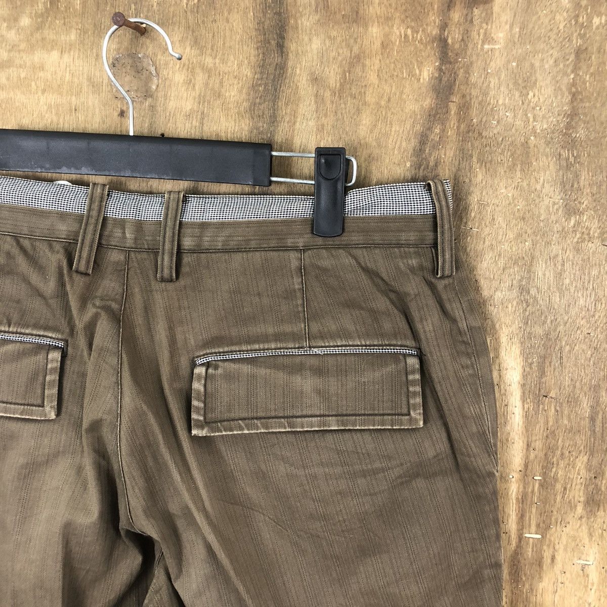 ABAHOUSE × Japanese Brand DLL AbaHouse Brown multipocket tactical cargo pants #090 Size US 31 - 12 Thumbnail
