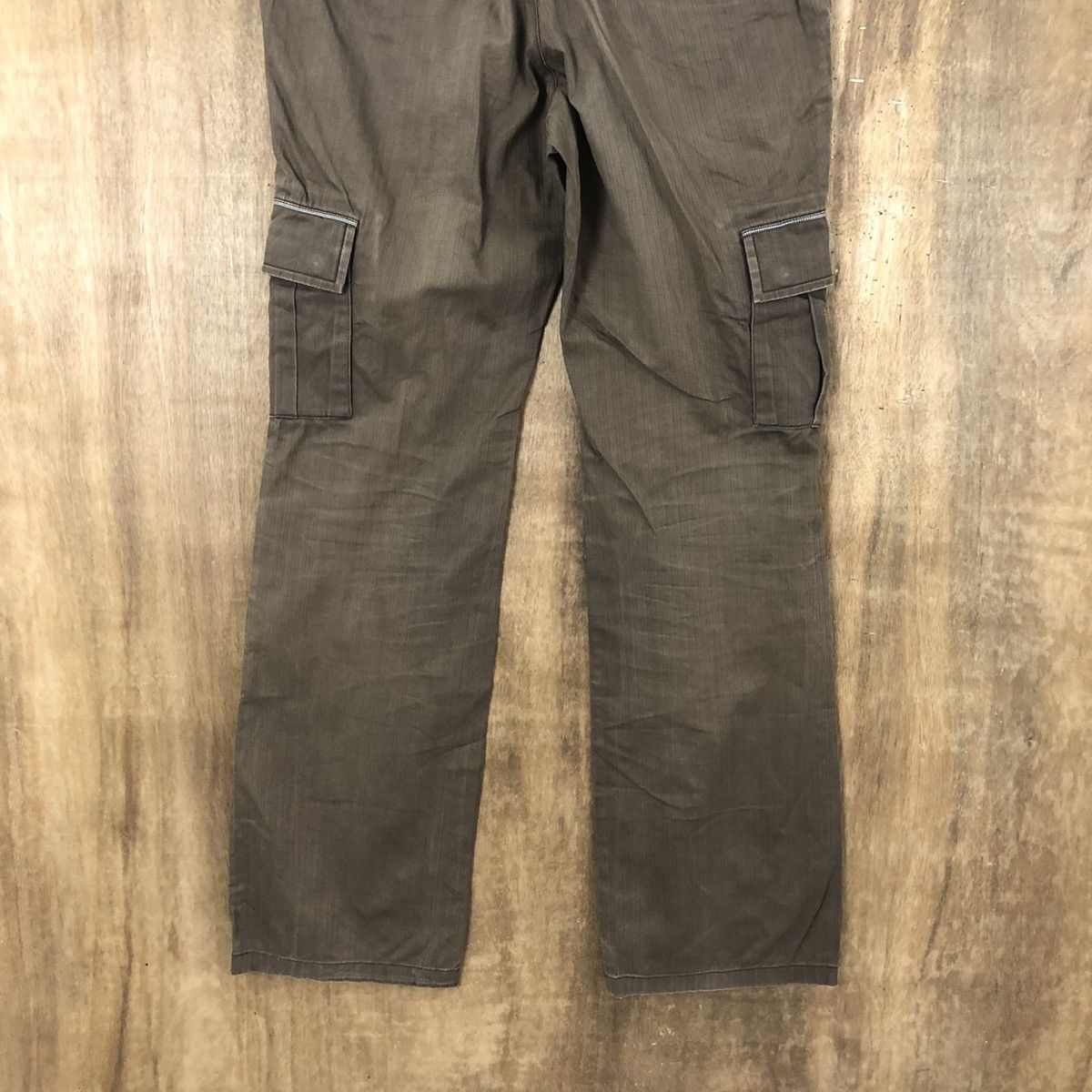 ABAHOUSE × Japanese Brand DLL AbaHouse Brown multipocket tactical cargo pants #090 Size US 31 - 10 Thumbnail