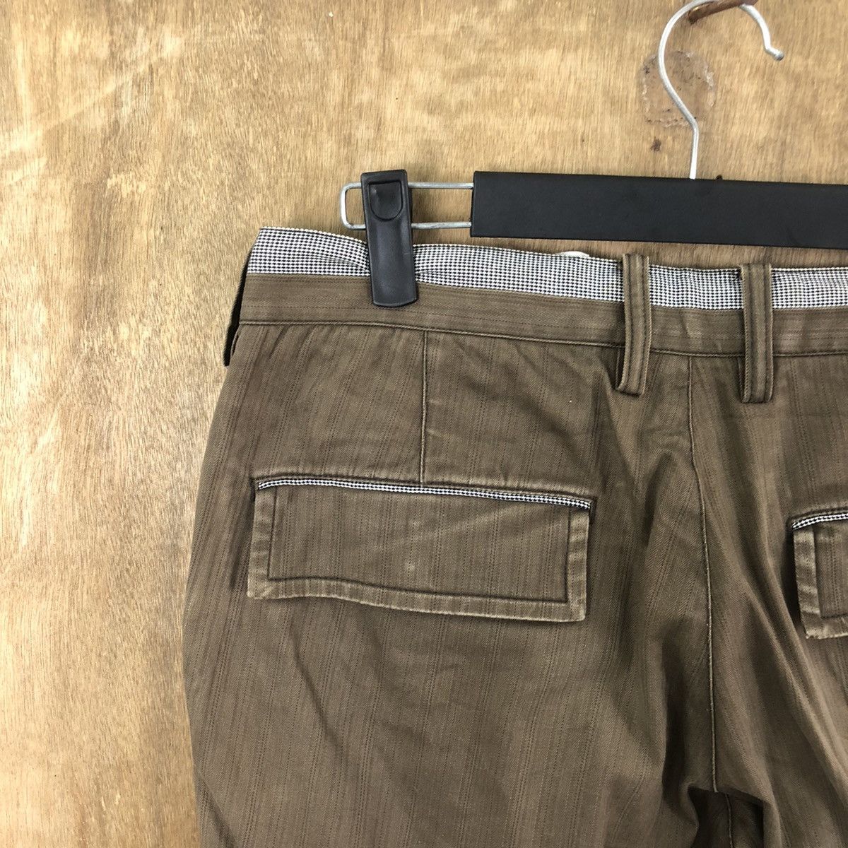 ABAHOUSE × Japanese Brand DLL AbaHouse Brown multipocket tactical cargo pants #090 Size US 31 - 11 Thumbnail