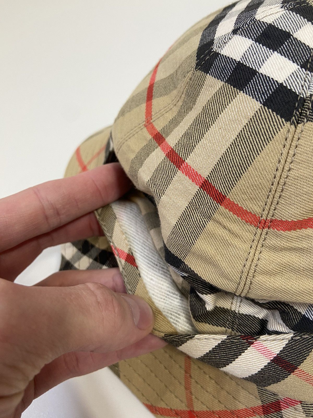 Burberry Burberrys Vintage Panama Cap Size ONE SIZE - 6 Thumbnail