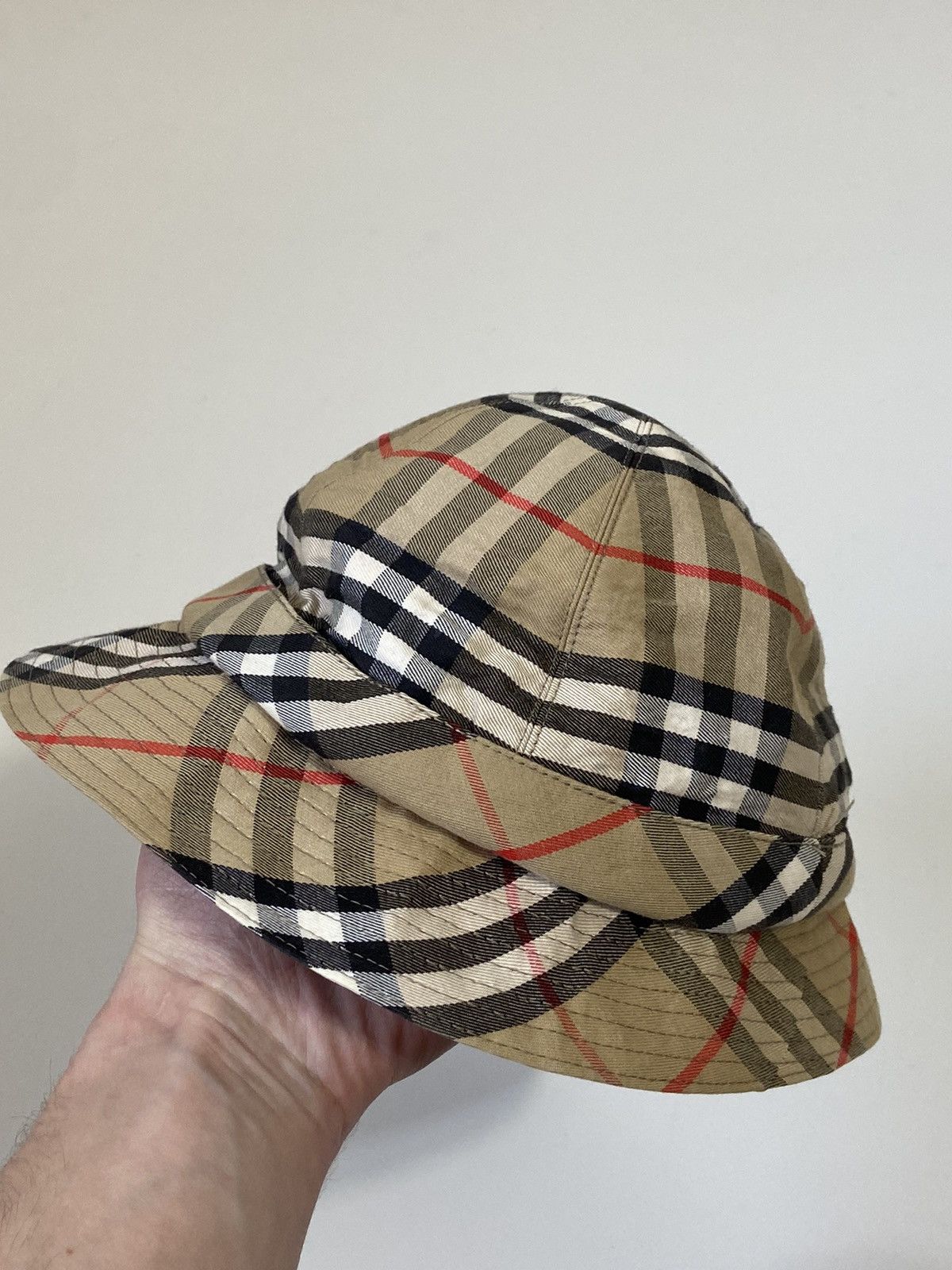 Burberry Burberrys Vintage Panama Cap Size ONE SIZE - 13 Thumbnail