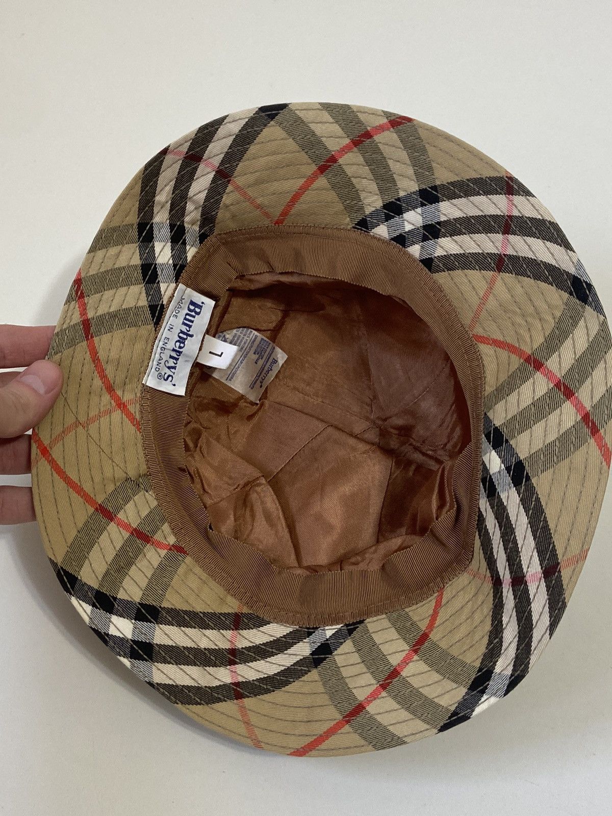 Burberry Burberrys Vintage Panama Cap Size ONE SIZE - 8 Thumbnail