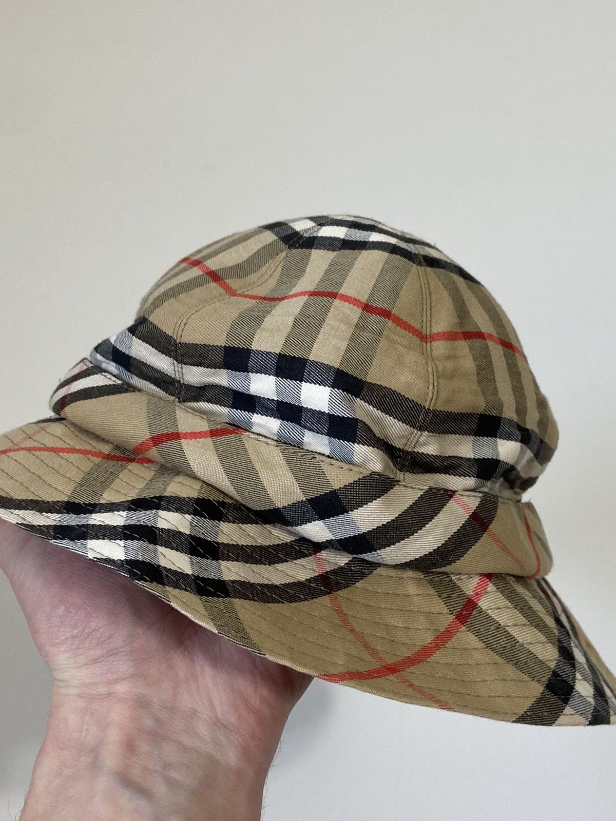 Burberry Burberrys Vintage Panama Cap Size ONE SIZE - 7 Thumbnail