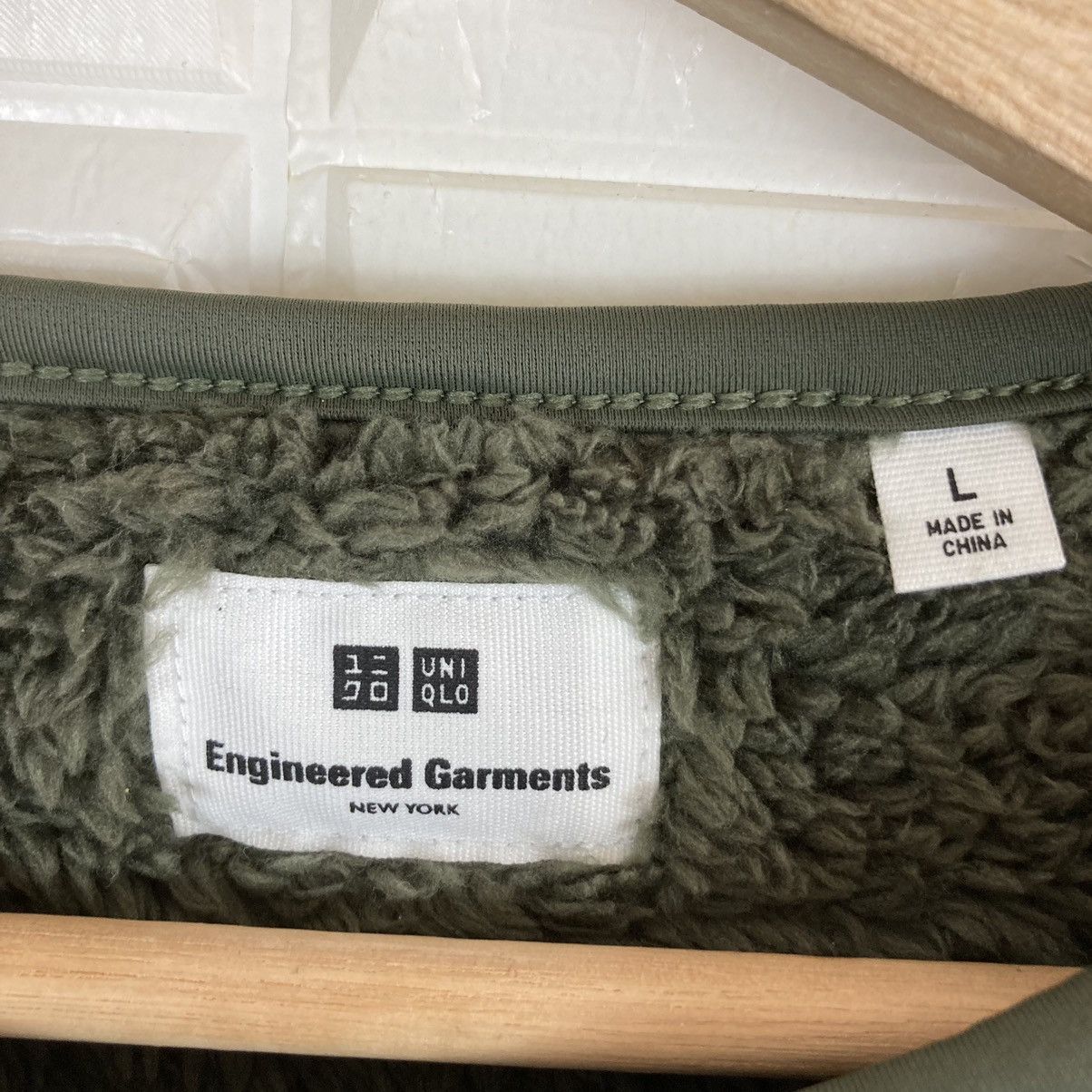 Engineered Garments × Uniqlo Uniqlo Engineered Garments Fleece Jacket Size US L / EU 52-54 / 3 - 12 Thumbnail