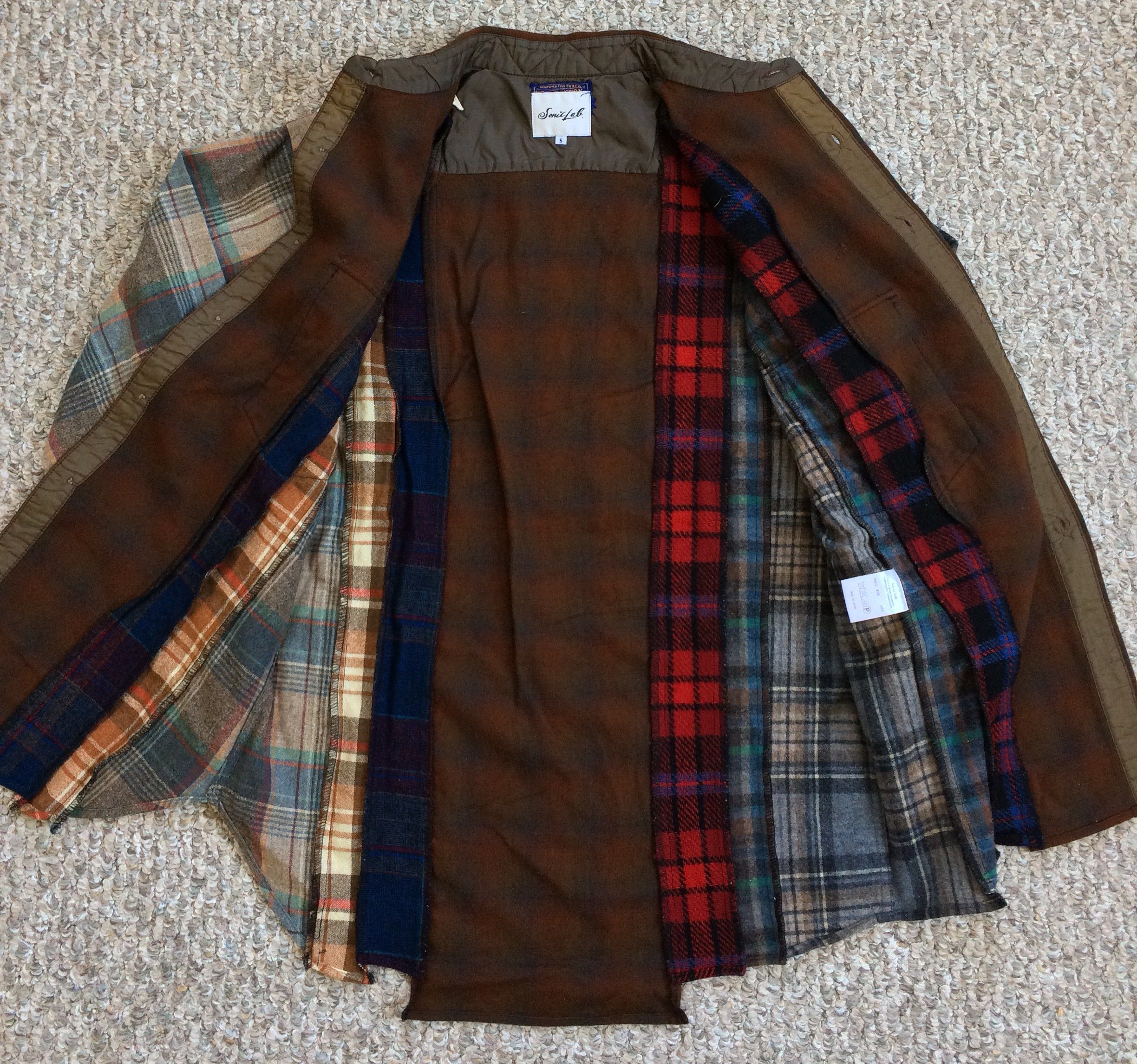 Needles Early 7 Cut Rebuild Wool Flannel! Size US S / EU 44-46 / 1 - 5 Thumbnail