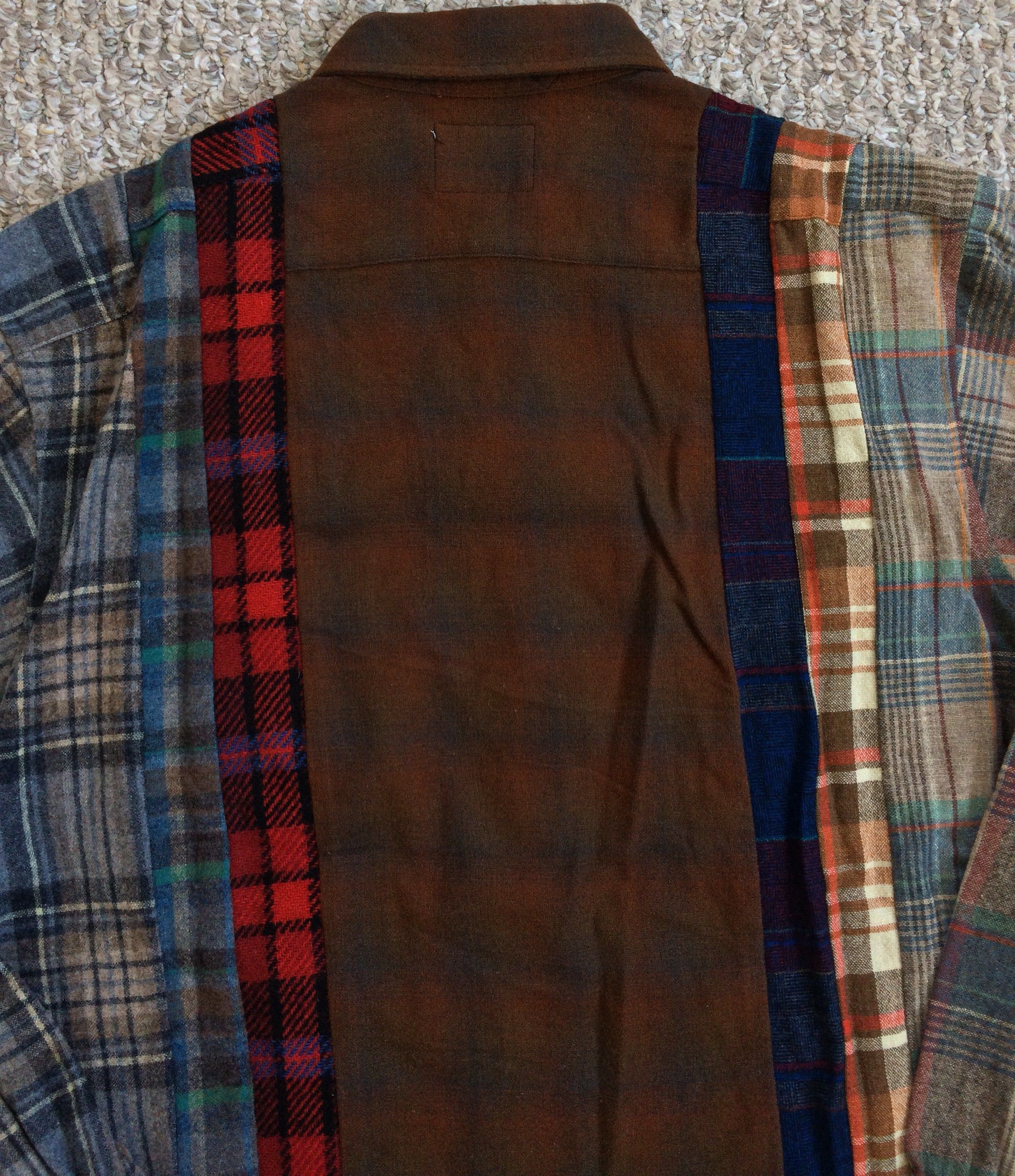 Needles Early 7 Cut Rebuild Wool Flannel! Size US S / EU 44-46 / 1 - 4 Thumbnail