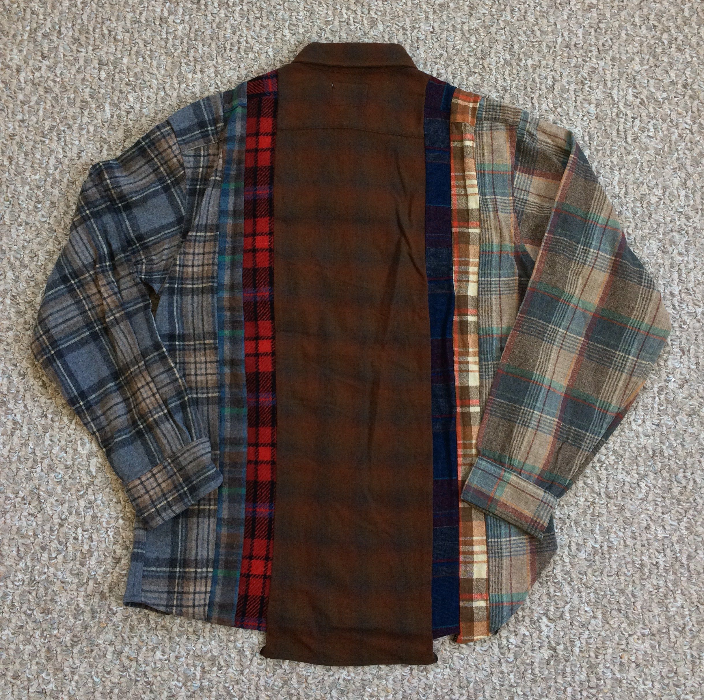 Needles Early 7 Cut Rebuild Wool Flannel! Size US S / EU 44-46 / 1 - 3 Thumbnail