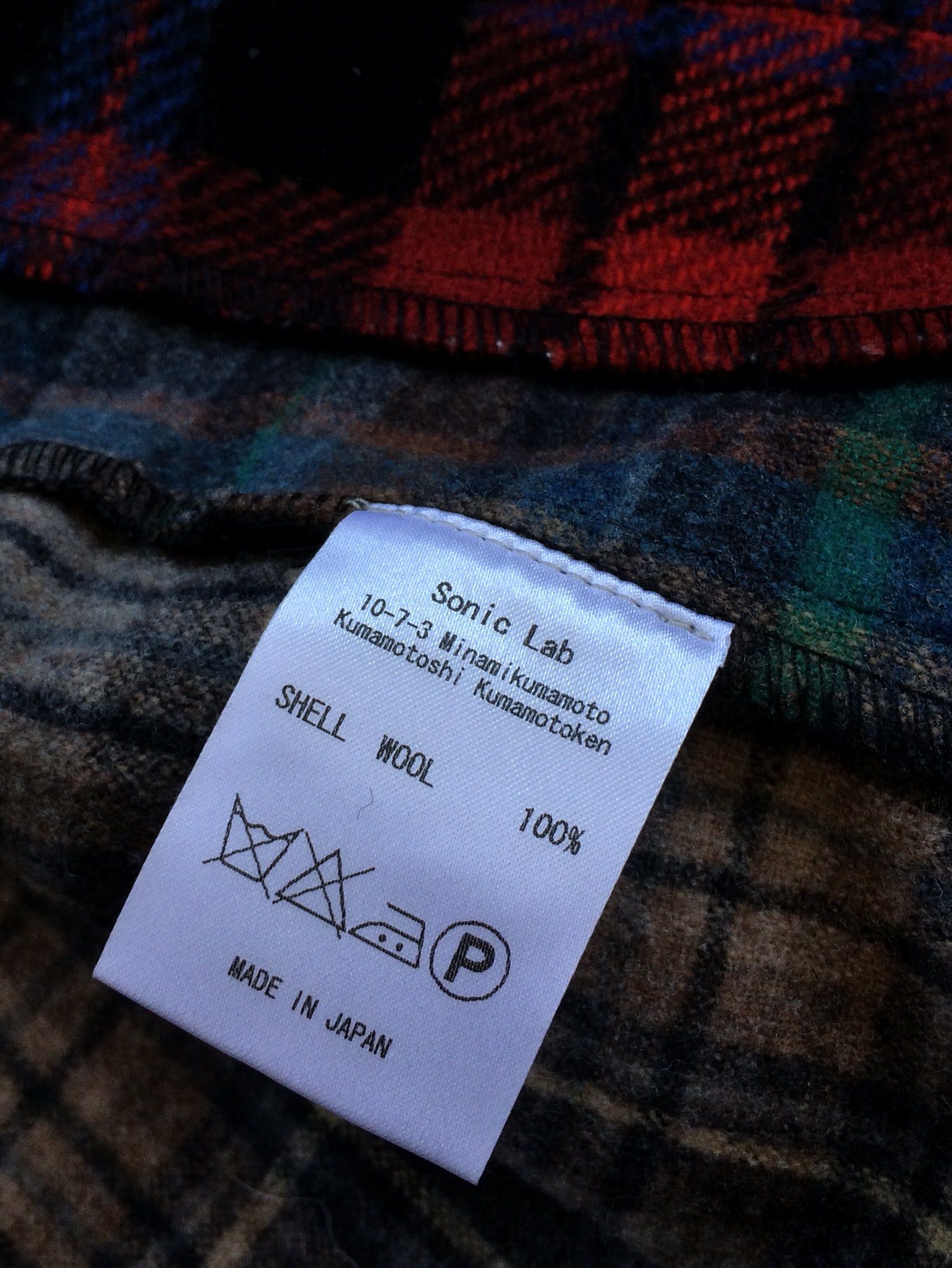 Needles Early 7 Cut Rebuild Wool Flannel! Size US S / EU 44-46 / 1 - 7 Thumbnail