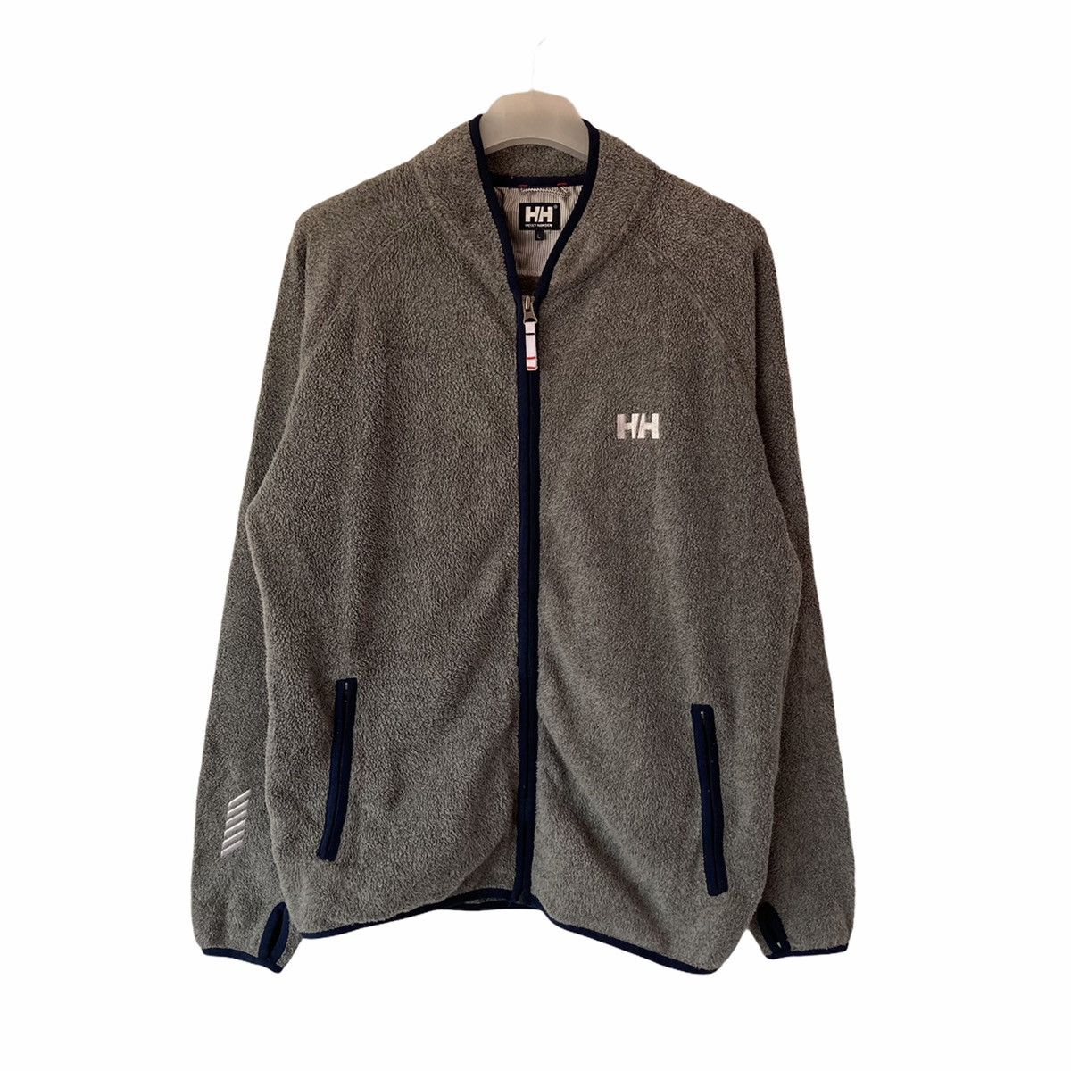 image of Vintage Helly Hansen Fleece Jacket Sherpa, Men's (Size Large)