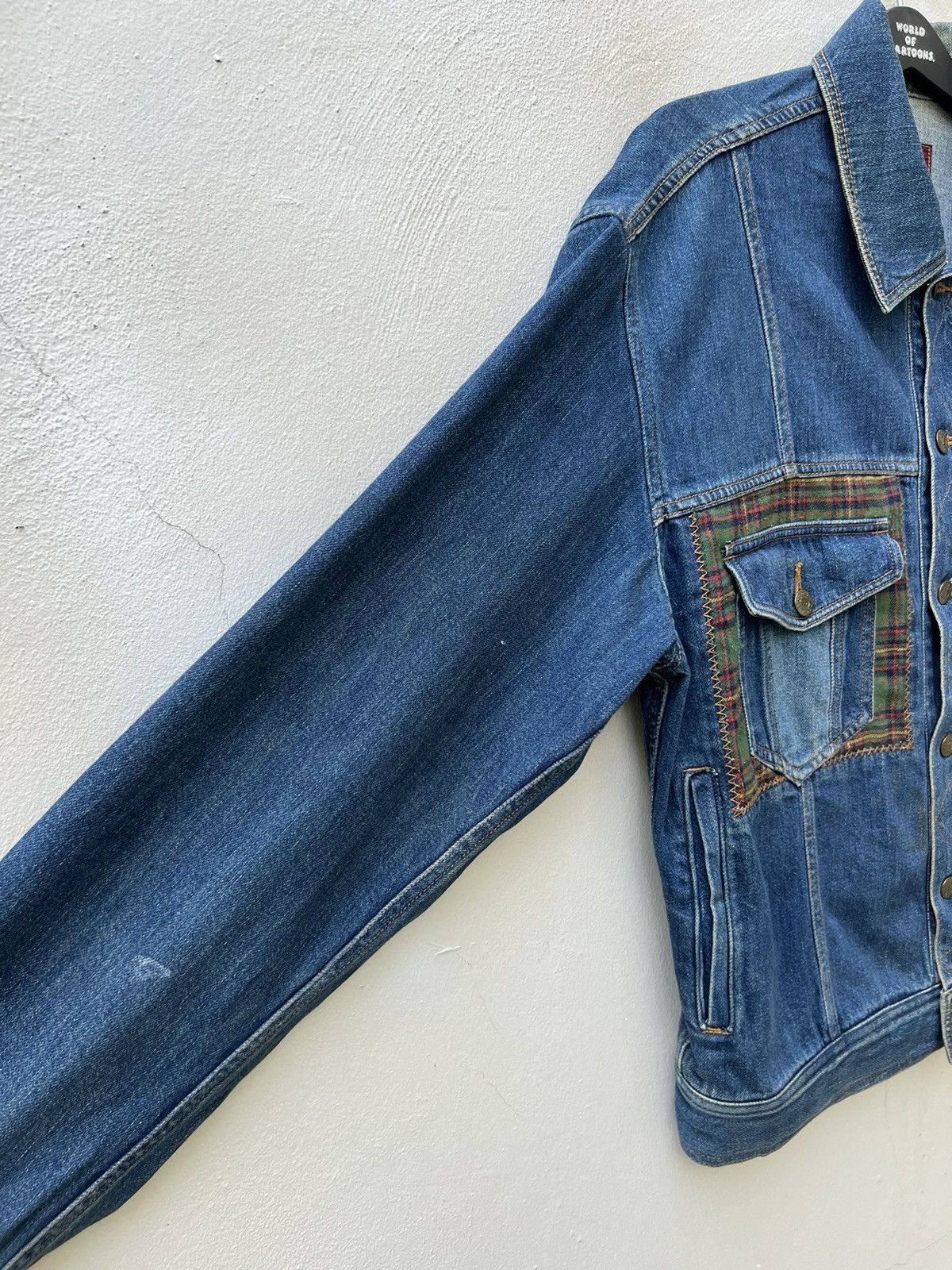 Yoshiyuki Konishi VTG FICCE Yoshiyuki Konishi Patchwork Denim Dirty Jacket Size US XL / EU 56 / 4 - 10 Thumbnail
