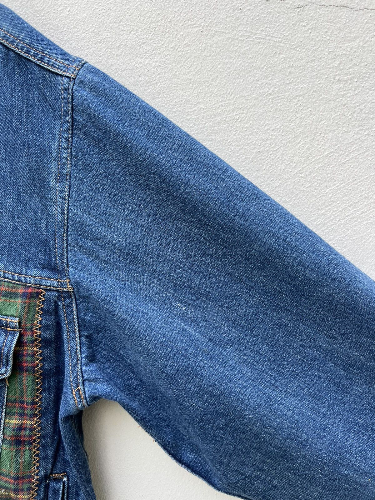 Yoshiyuki Konishi VTG FICCE Yoshiyuki Konishi Patchwork Denim Dirty Jacket Size US XL / EU 56 / 4 - 8 Thumbnail
