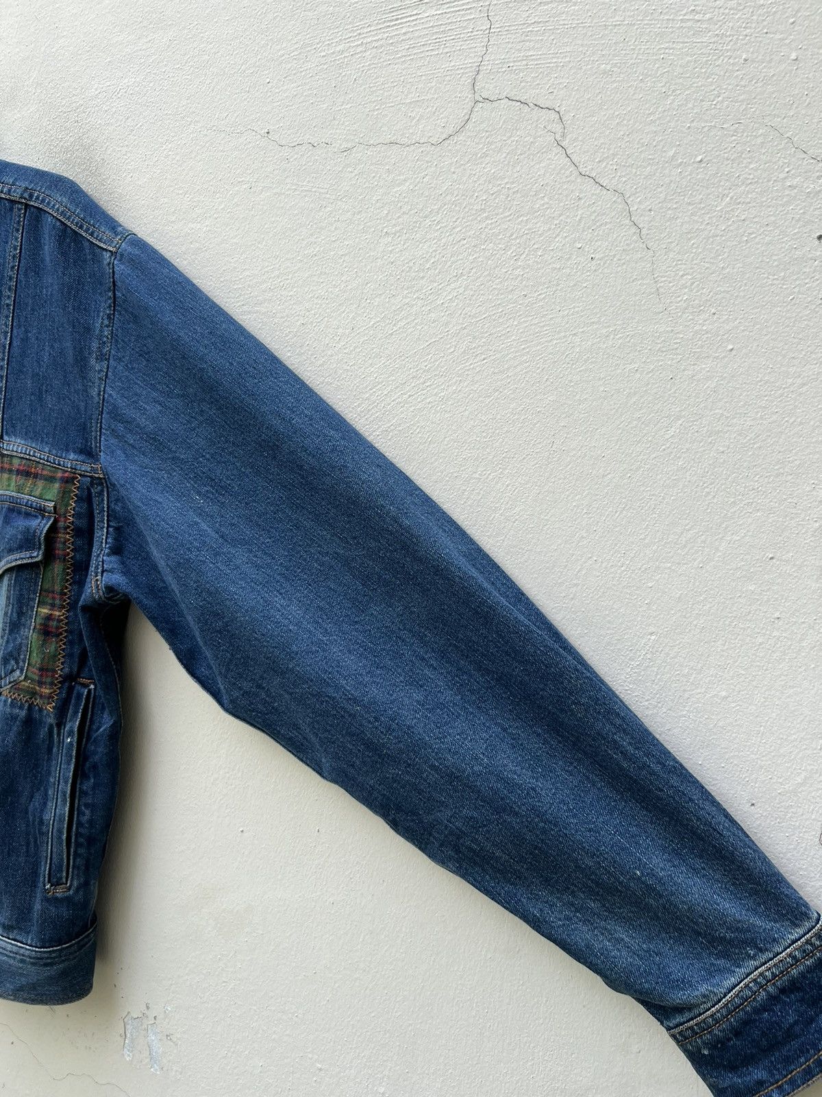 Yoshiyuki Konishi VTG FICCE Yoshiyuki Konishi Patchwork Denim Dirty Jacket Size US XL / EU 56 / 4 - 7 Thumbnail