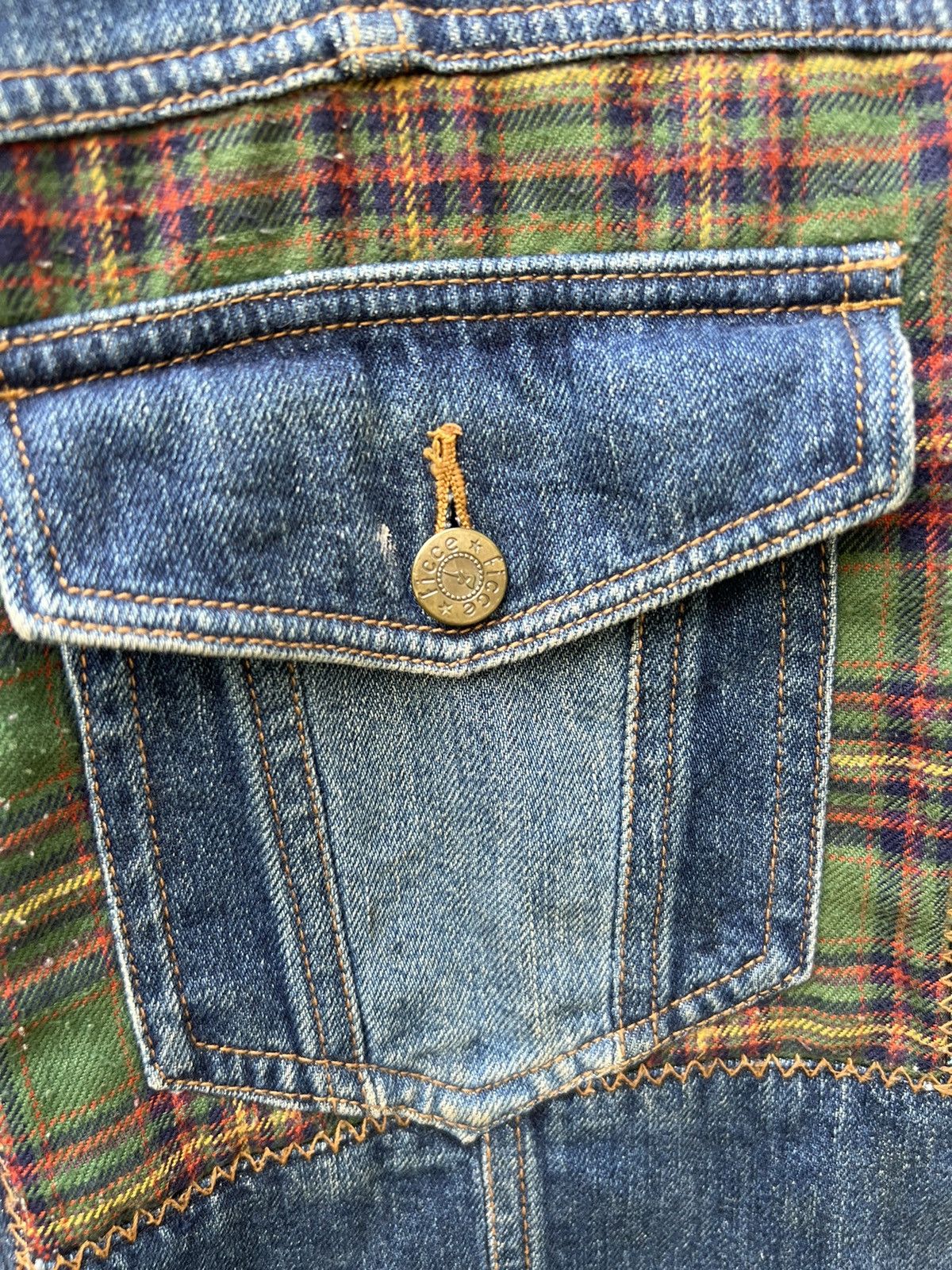 Yoshiyuki Konishi VTG FICCE Yoshiyuki Konishi Patchwork Denim Dirty Jacket Size US XL / EU 56 / 4 - 13 Thumbnail