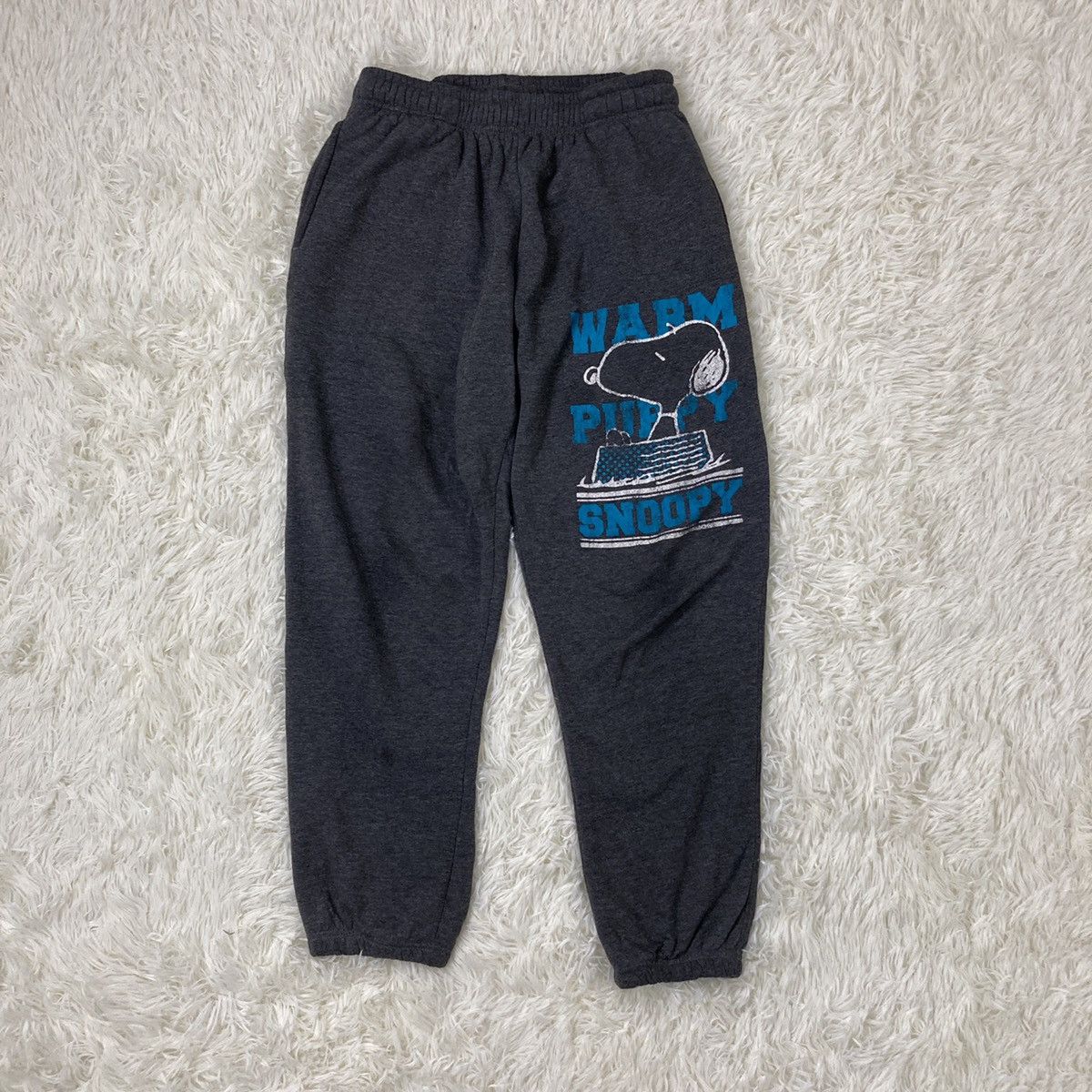 Cartoon Network × Peanuts Peanuts Big Logo Sweatpants/Joggerpants Size US 31 - 2 Thumbnail