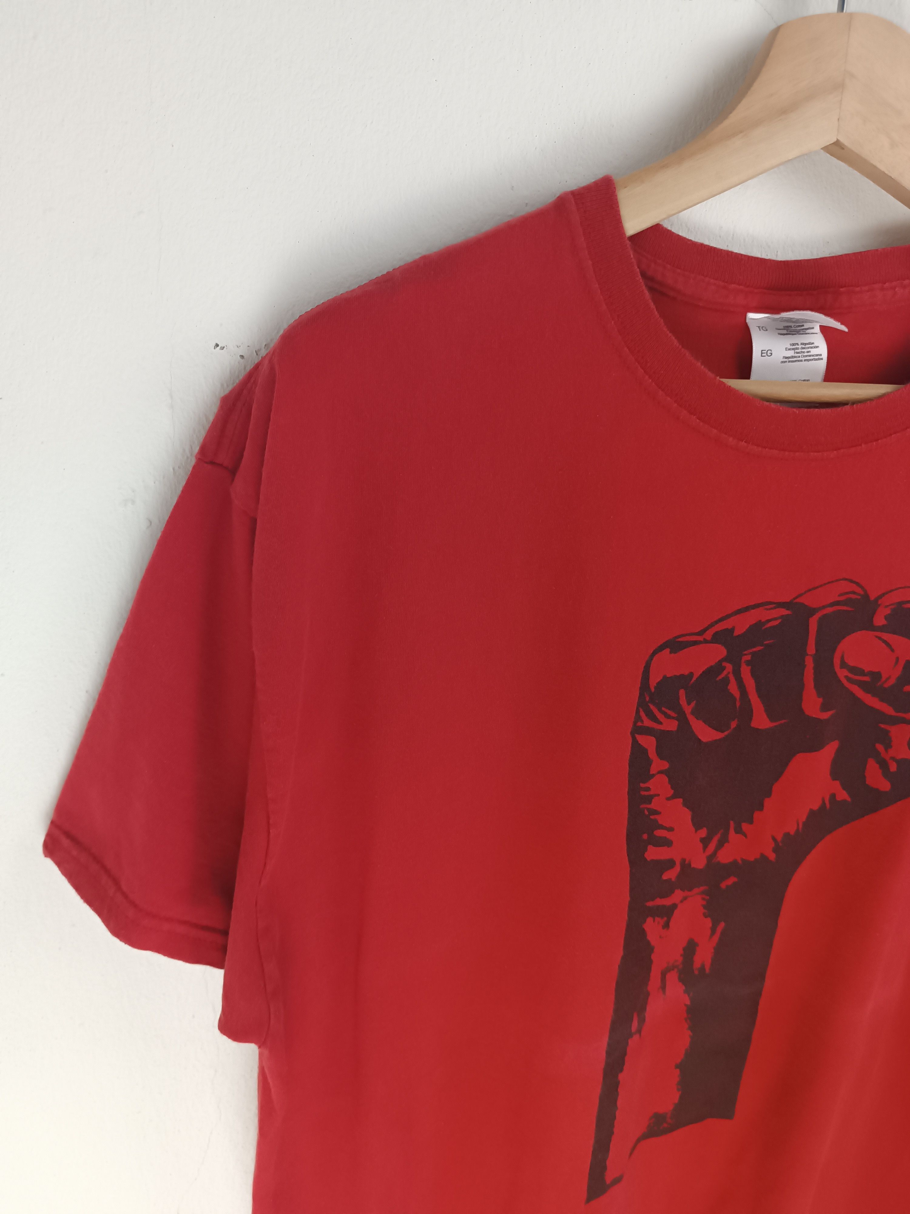 Band Tees VINTAGE PEOPLE POWER LOGO TEE (rage lennon blm) Size US XL / EU 56 / 4 - 6 Thumbnail