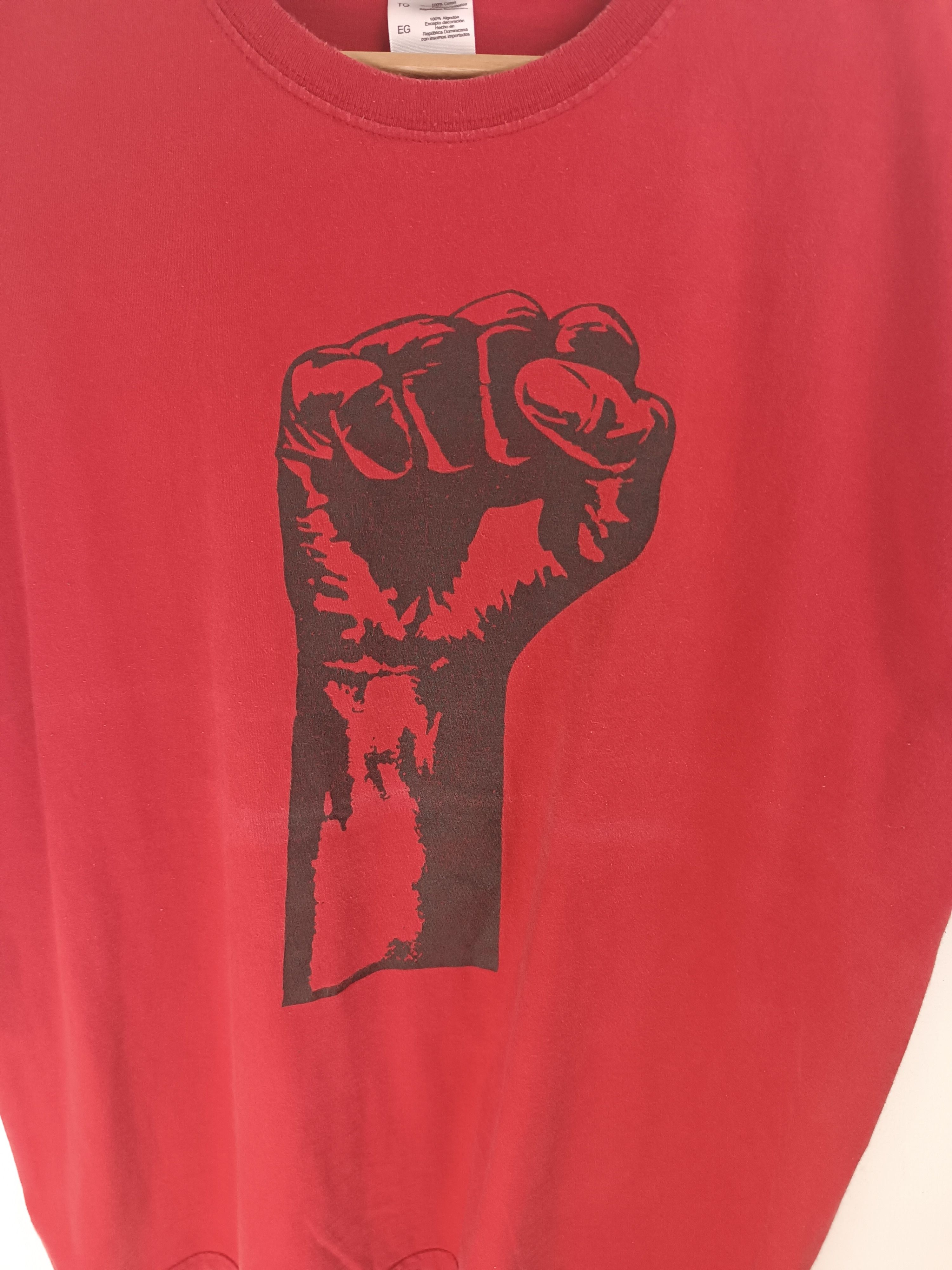 Band Tees VINTAGE PEOPLE POWER LOGO TEE (rage lennon blm) Size US XL / EU 56 / 4 - 4 Thumbnail