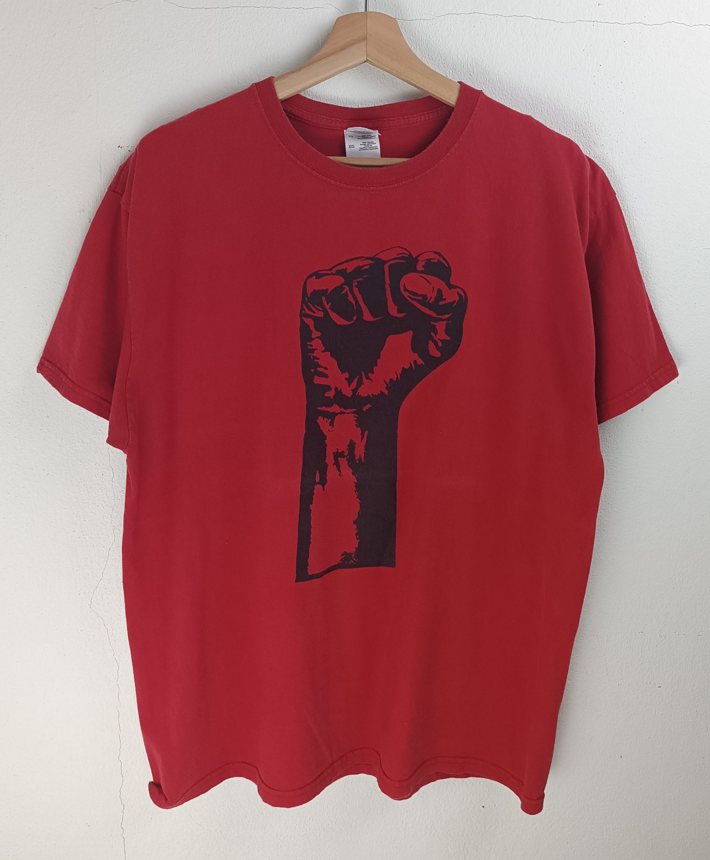 Band Tees VINTAGE PEOPLE POWER LOGO TEE (rage lennon blm) Size US XL / EU 56 / 4 - 3 Thumbnail