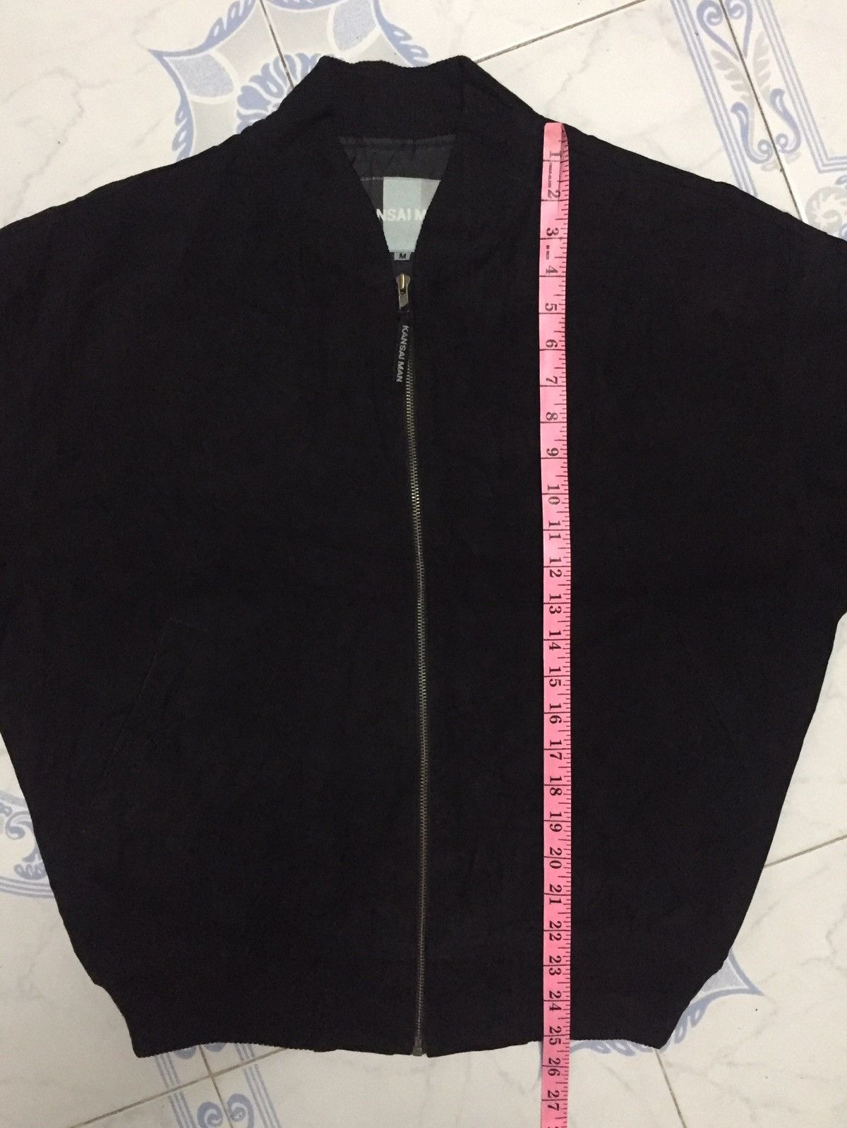 Kansai Yamamoto Vintage Embroidered KANSAI On Sleeve Zipper Jacket Size US M / EU 48-50 / 2 - 16 Thumbnail
