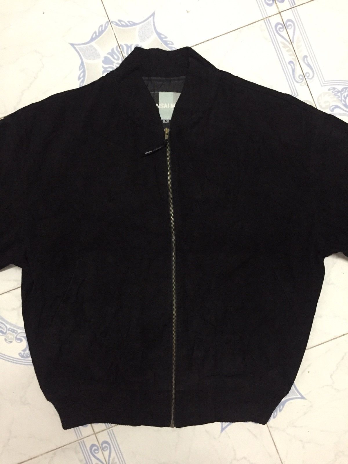 Kansai Yamamoto Vintage Embroidered KANSAI On Sleeve Zipper Jacket Size US M / EU 48-50 / 2 - 5 Thumbnail