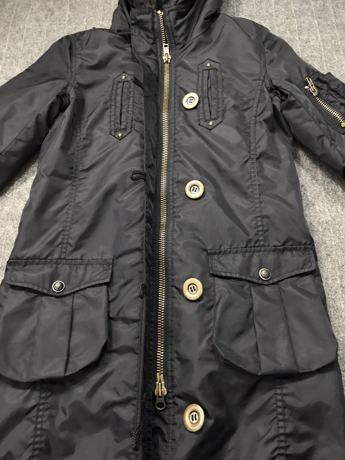 Vintage Vintage Air Force.Us.Army Parka Hoodie Style Size US S / EU 44-46 / 1 - 12 Thumbnail