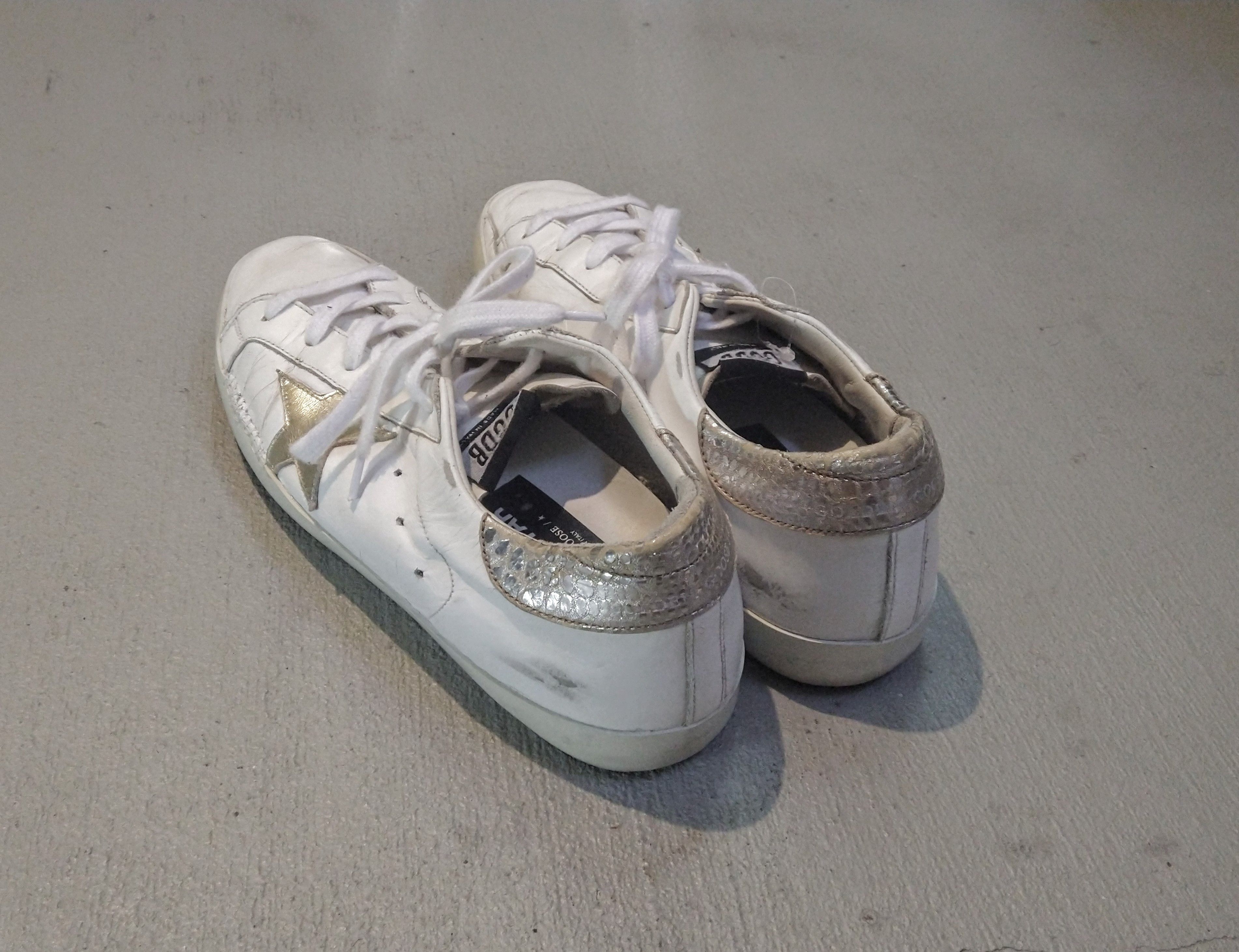 Golden Goose Golden Goose Superstar 8 41 Private Edition White Silver Size US 8 / EU 41 - 14 Thumbnail