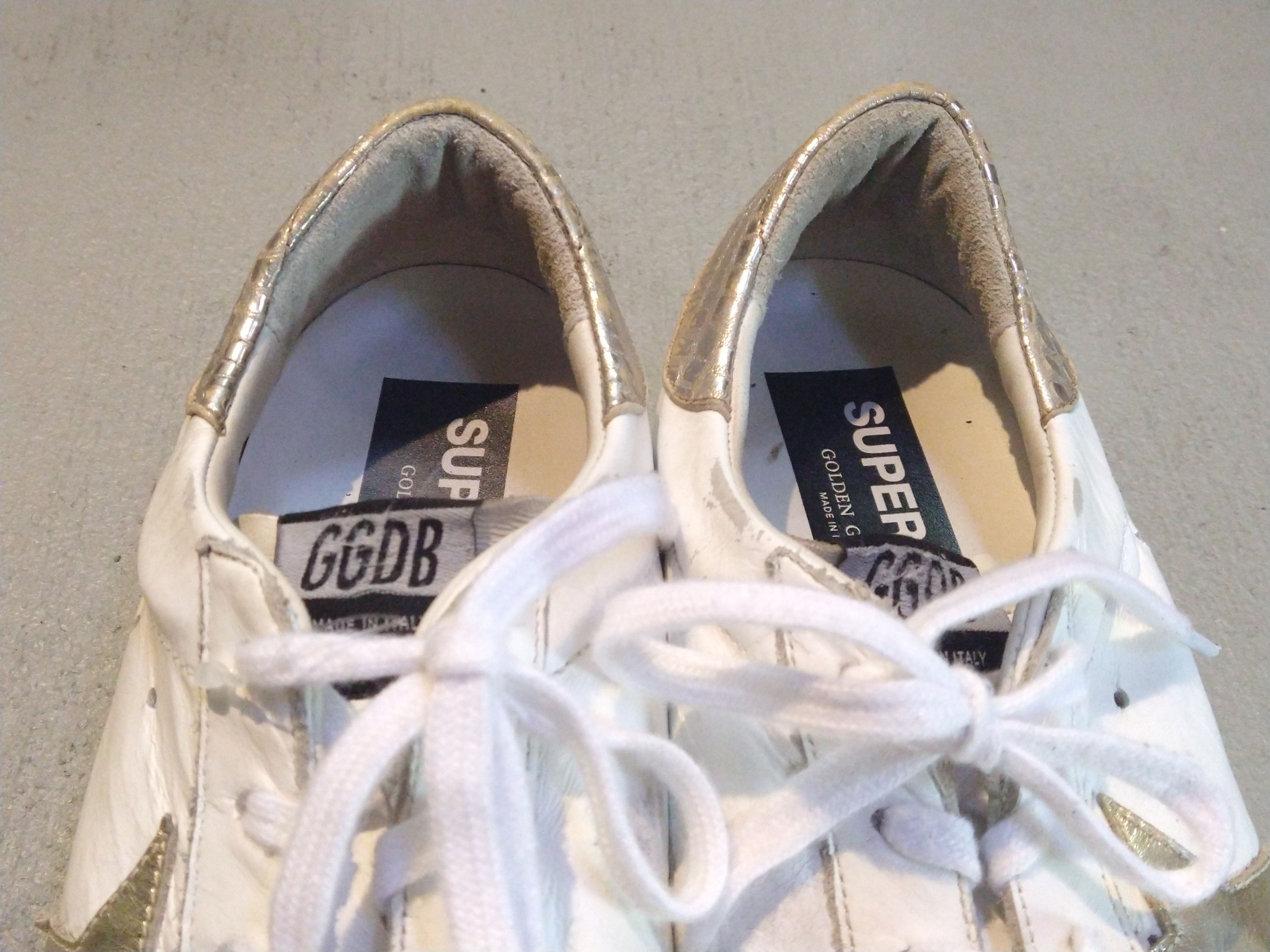 Golden Goose Golden Goose Superstar 8 41 Private Edition White Silver Size US 8 / EU 41 - 7 Thumbnail