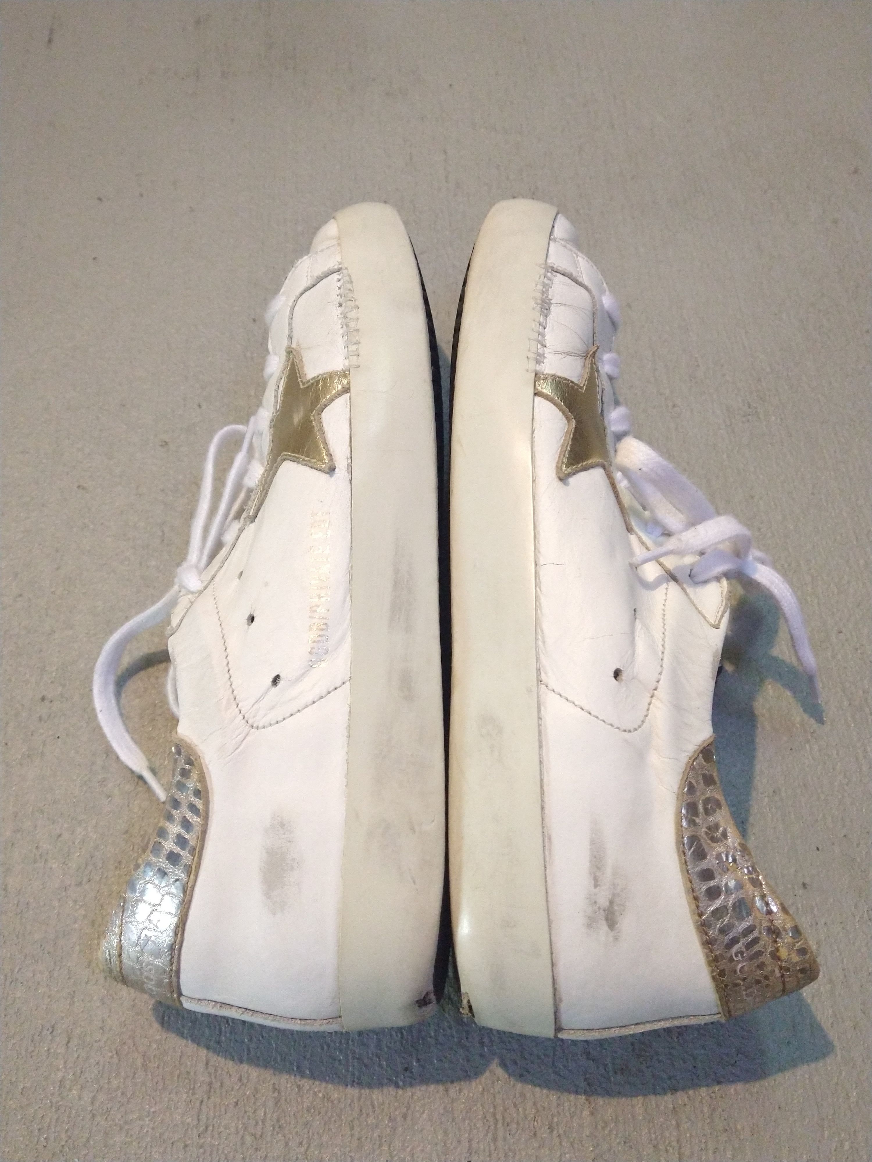 Golden Goose Golden Goose Superstar 8 41 Private Edition White Silver Size US 8 / EU 41 - 8 Thumbnail
