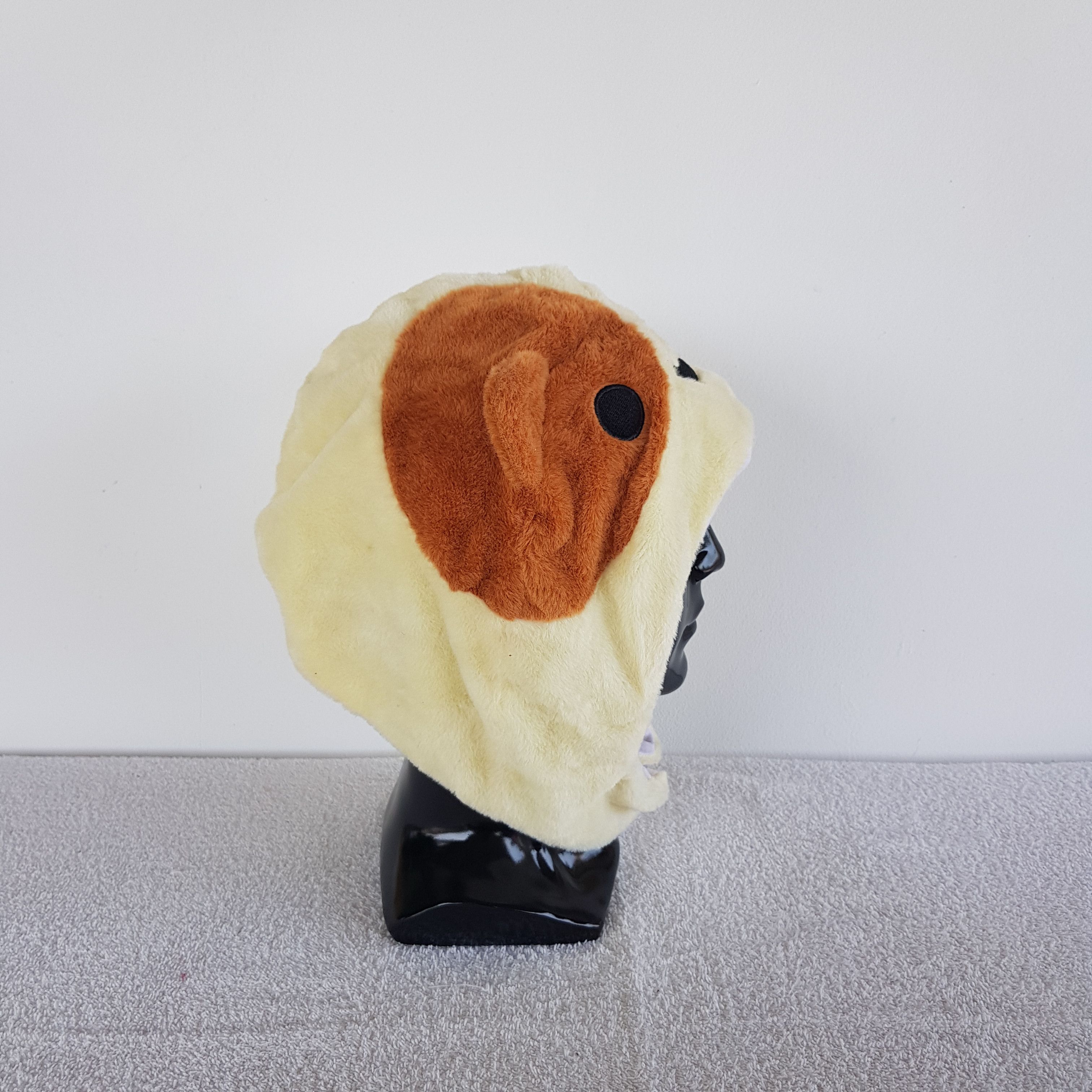 Japanese Brand × Vintage Bear Face Beanie Snow Cap Cute Japanese Hats - AC10357. Size ONE SIZE - 3 Thumbnail