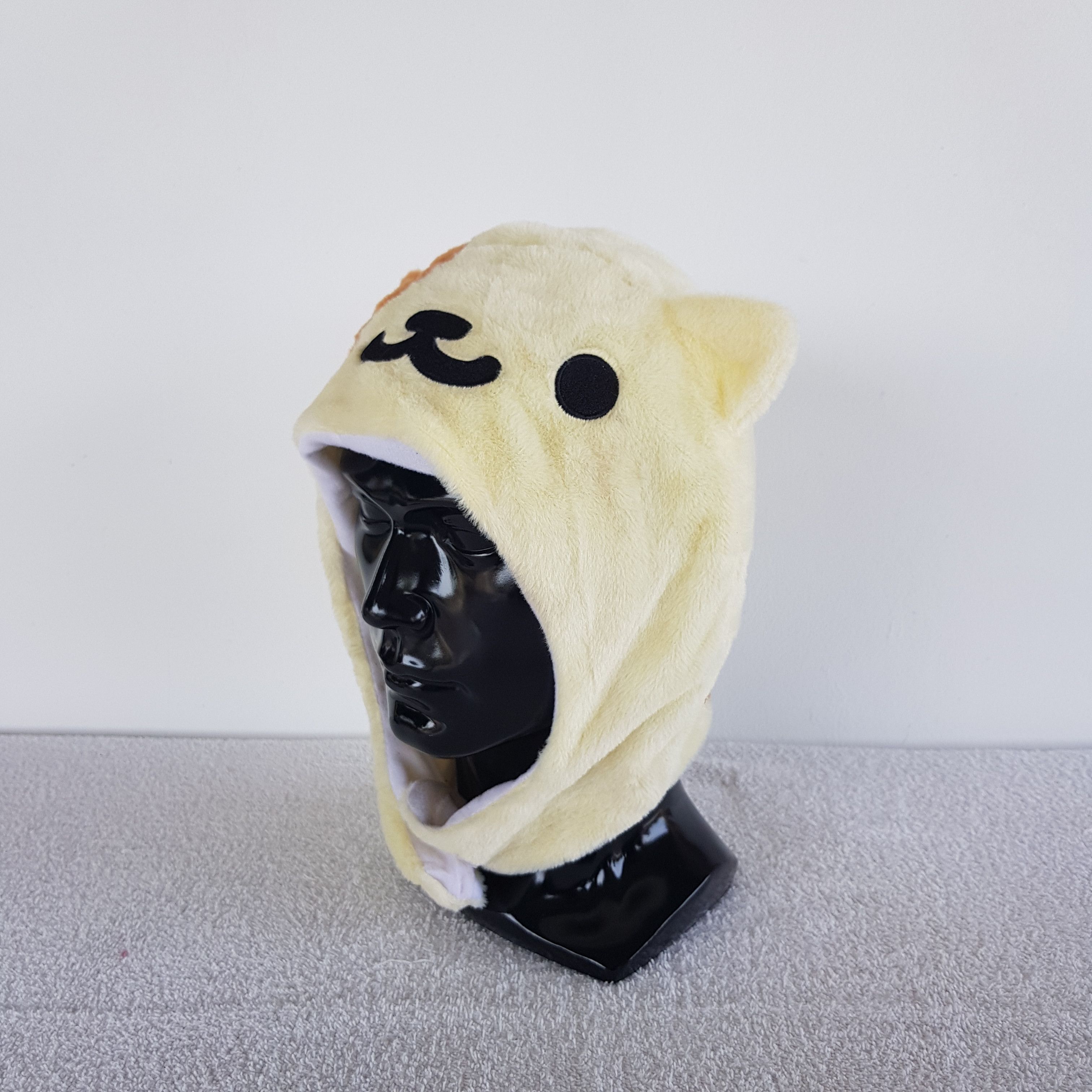 Japanese Brand × Vintage Bear Face Beanie Snow Cap Cute Japanese Hats - AC10357. Size ONE SIZE - 2 Thumbnail
