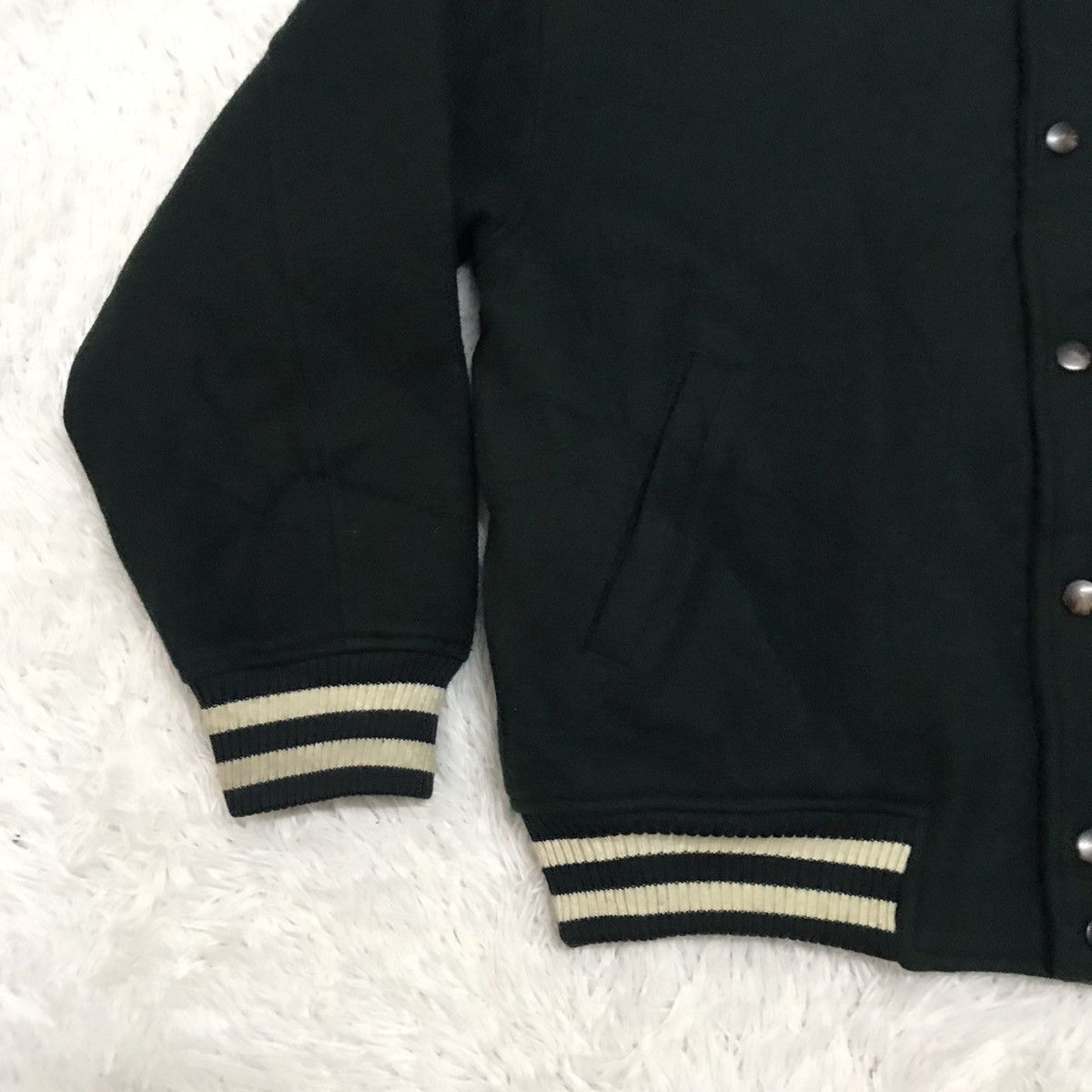 Japanese Brand Pro onward Pond’s by Nippon Lever varsity jacket Size US L / EU 52-54 / 3 - 3 Thumbnail