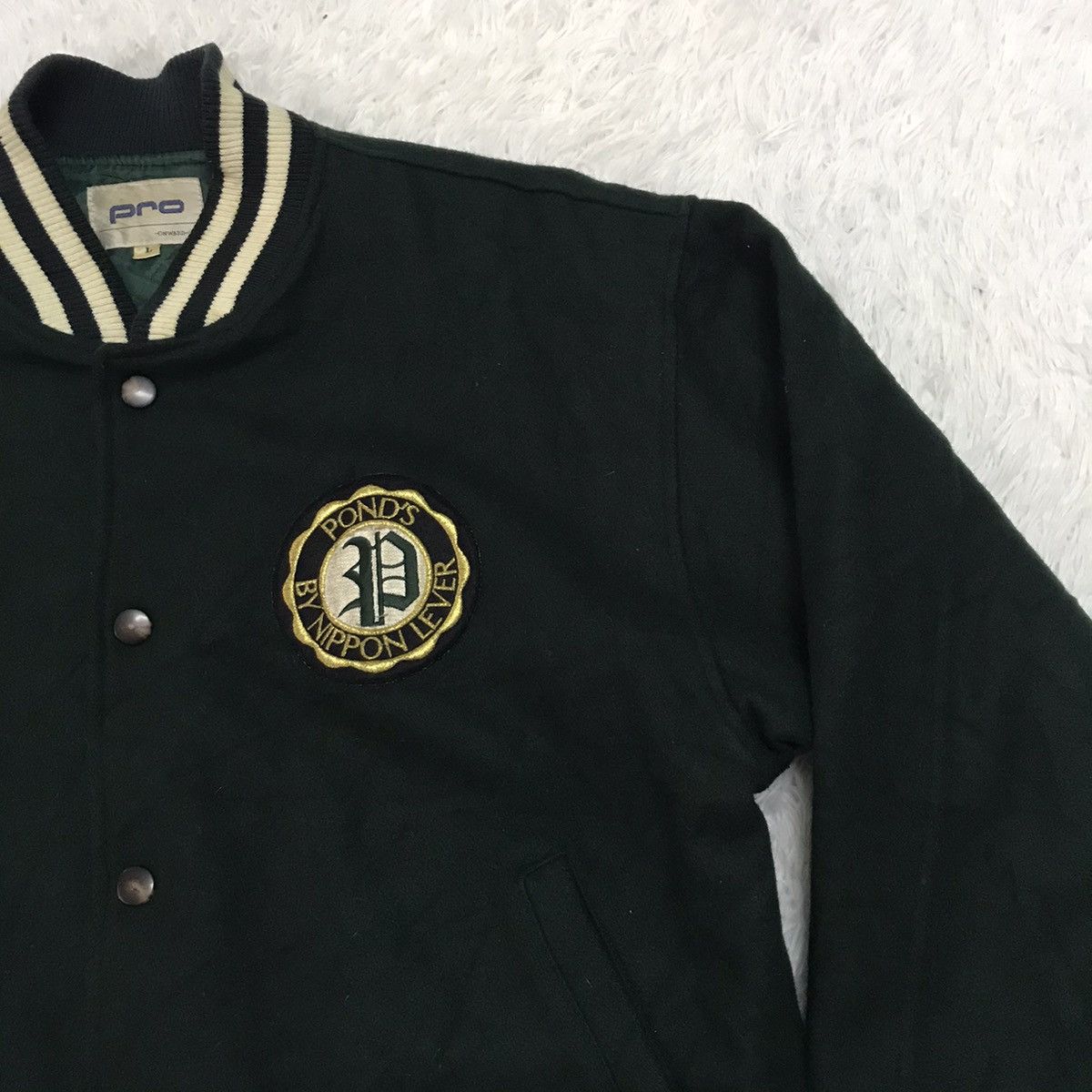 Japanese Brand Pro onward Pond’s by Nippon Lever varsity jacket Size US L / EU 52-54 / 3 - 5 Thumbnail